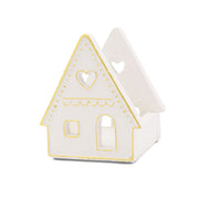 Set da 6, Porta T Light Casa S, Lalineadoro - Resina cementizia, 7,5 x 7 x 8,5 cm