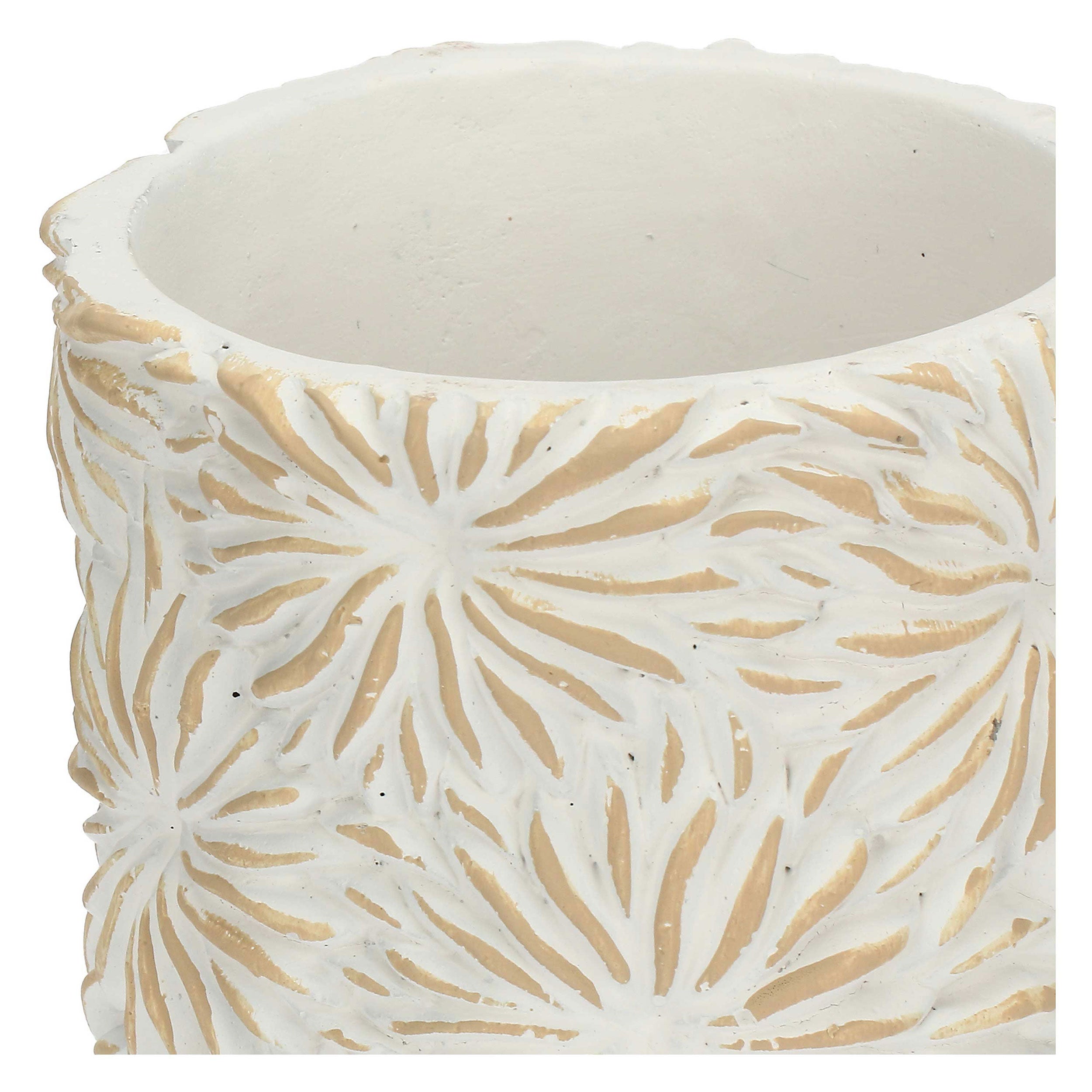 Cachepot S, Comelanice - Resina cementizia, 11,5 x 11,5 x 10 cm