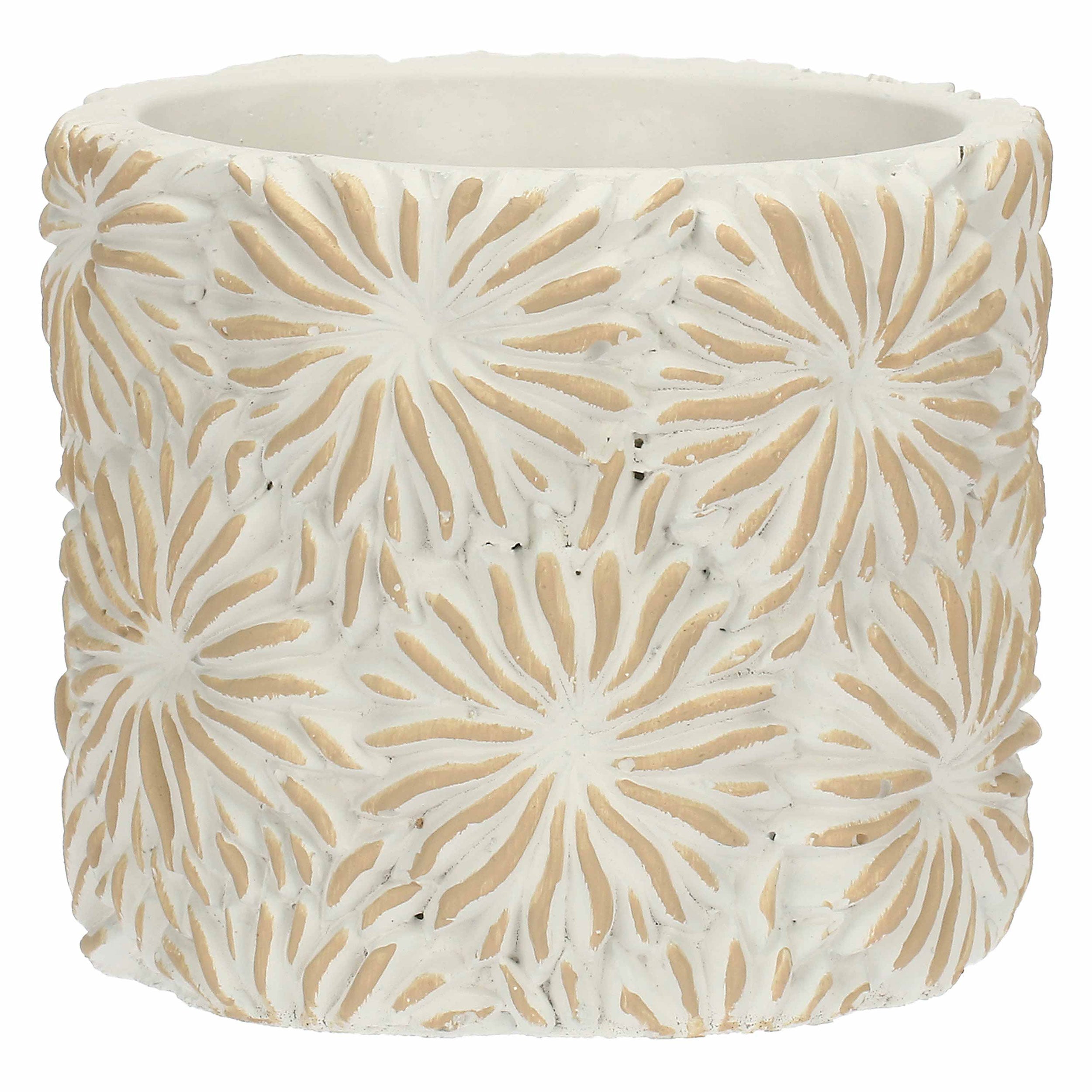 Cachepot M, Comelanice - Resina cementizia, 15 x 15 x 13 cm