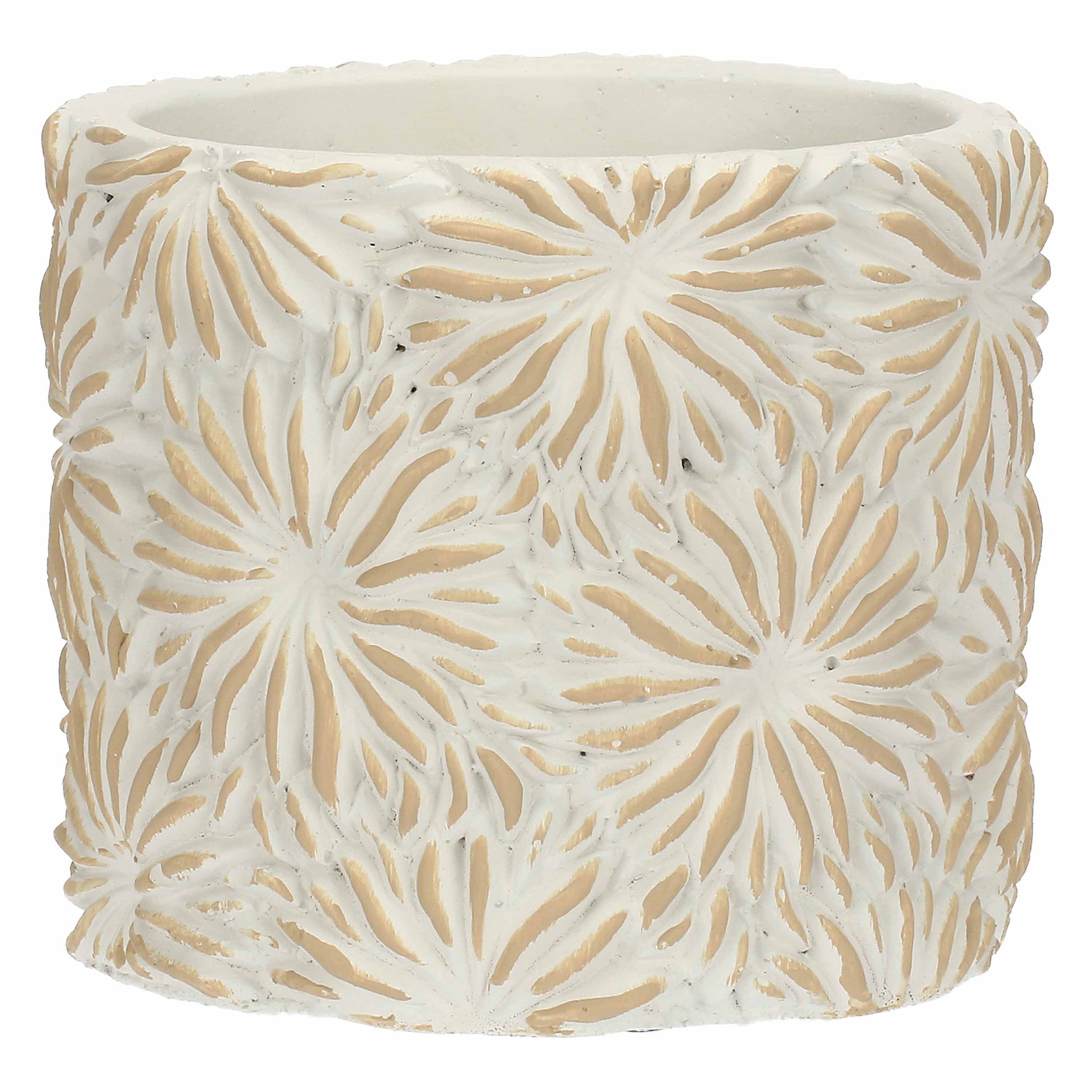 Cachepot M, Comelanice - Resina cementizia, 15 x 15 x 13 cm