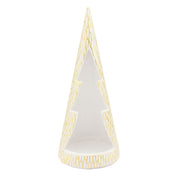 Porta T Light M, Abetoro - Resina cementizia, 12,5 x 12,5 x 29,5 cm