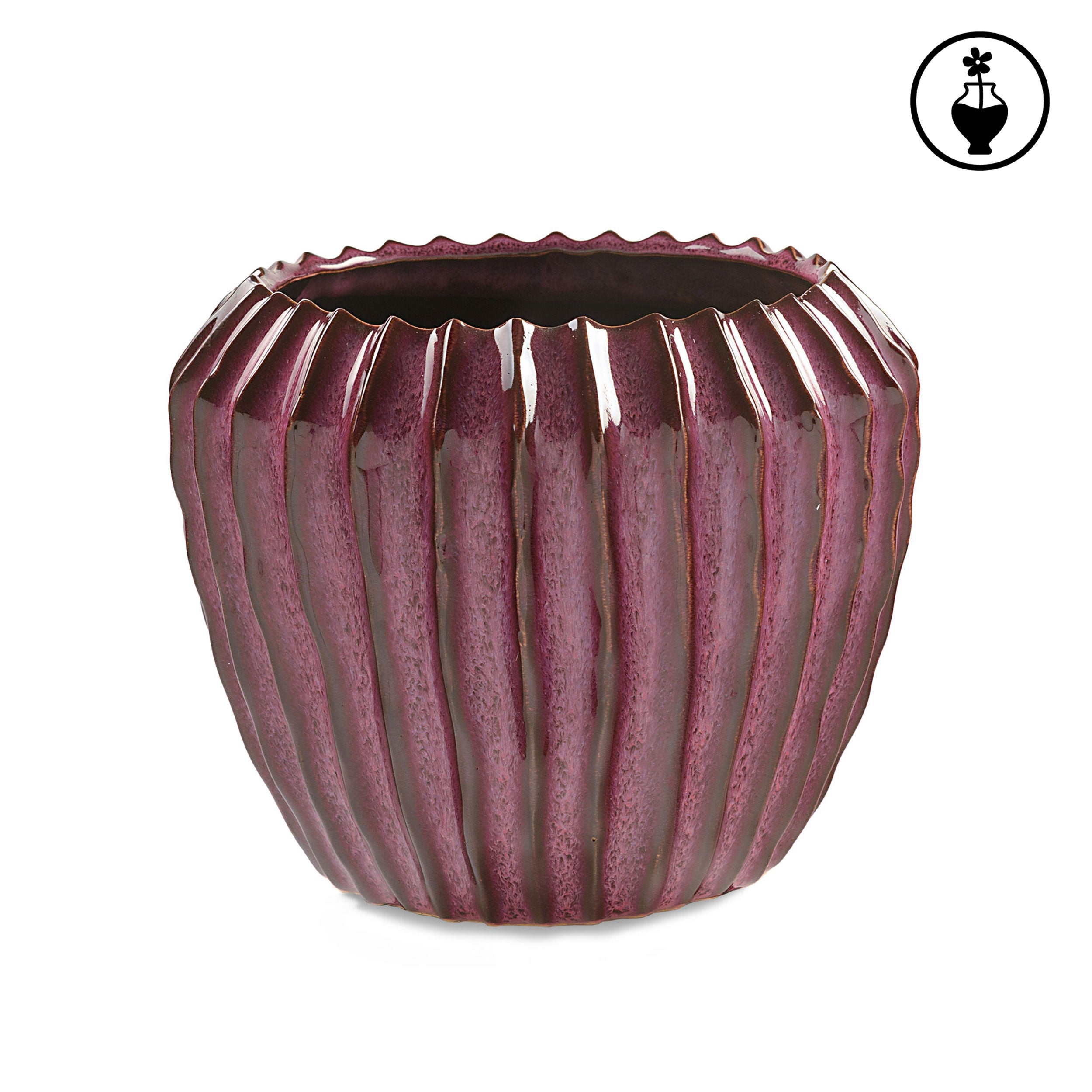Cachepot, Solchi - Ceramica, 16,5x16,5x14 cm