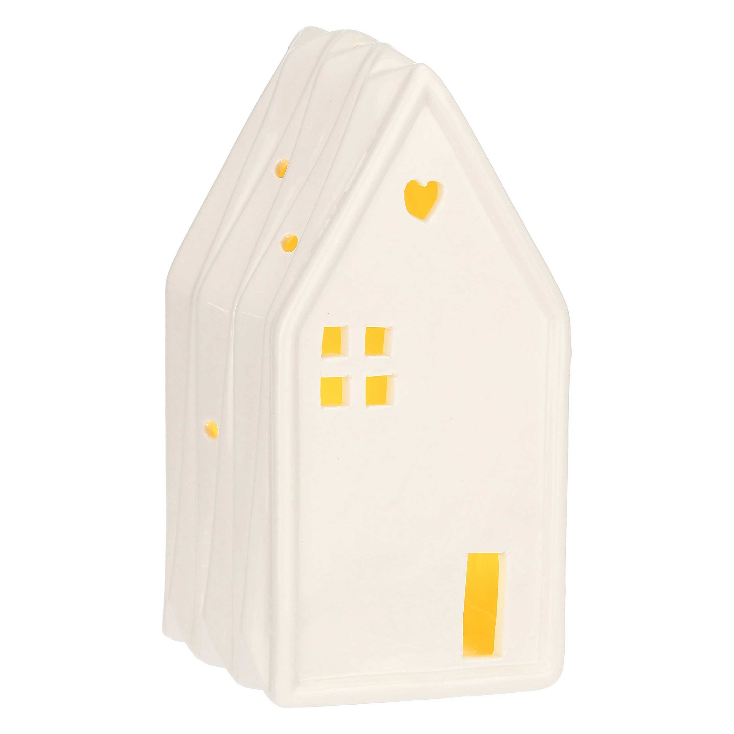 Casa Led Fisarmonica M, Ilborgo - Gres, 10 x 9,4 x 18,5 cm