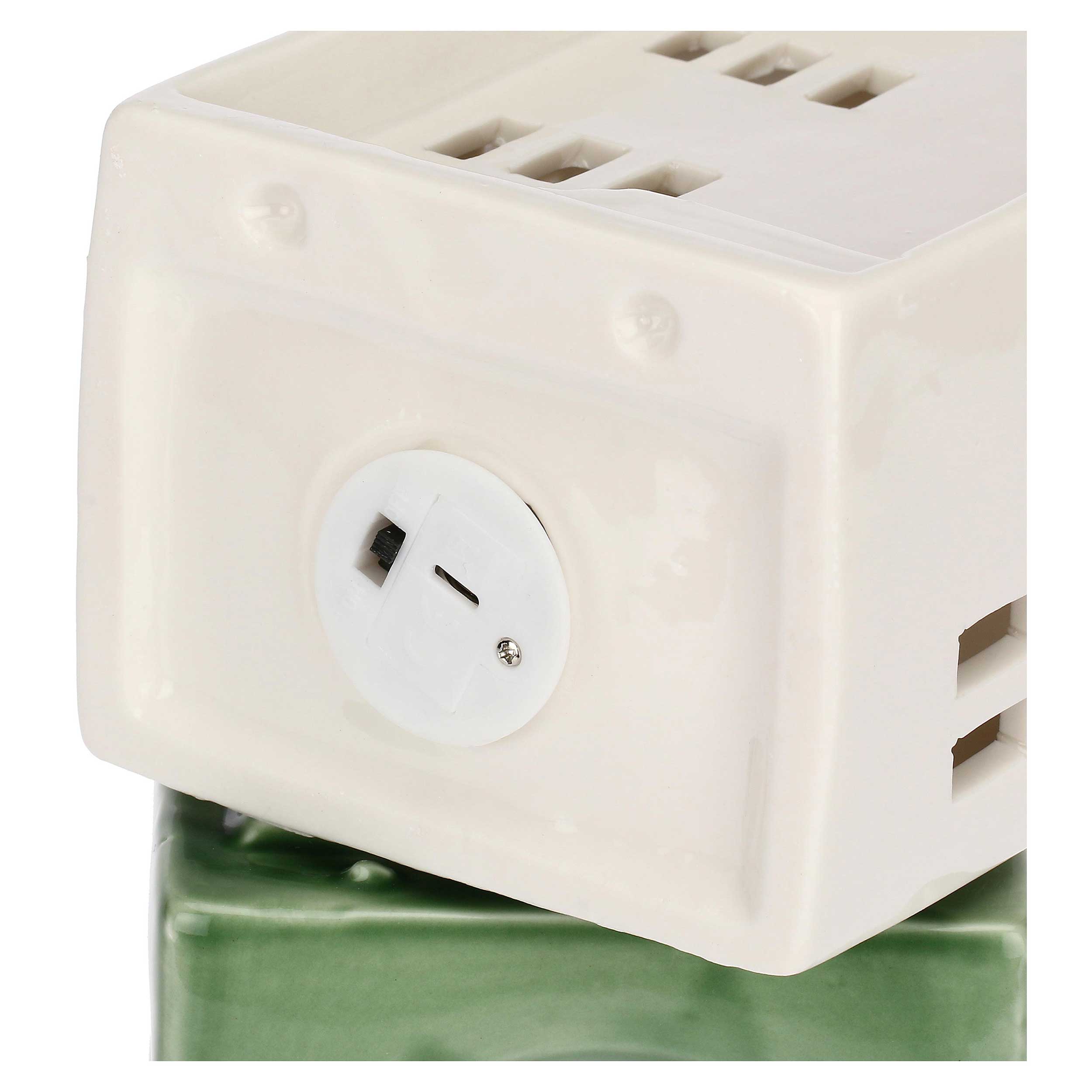 Casa Led Palafitta L, Ilborgo - Gres, 11,5 x9,5 x 30,2 cm
