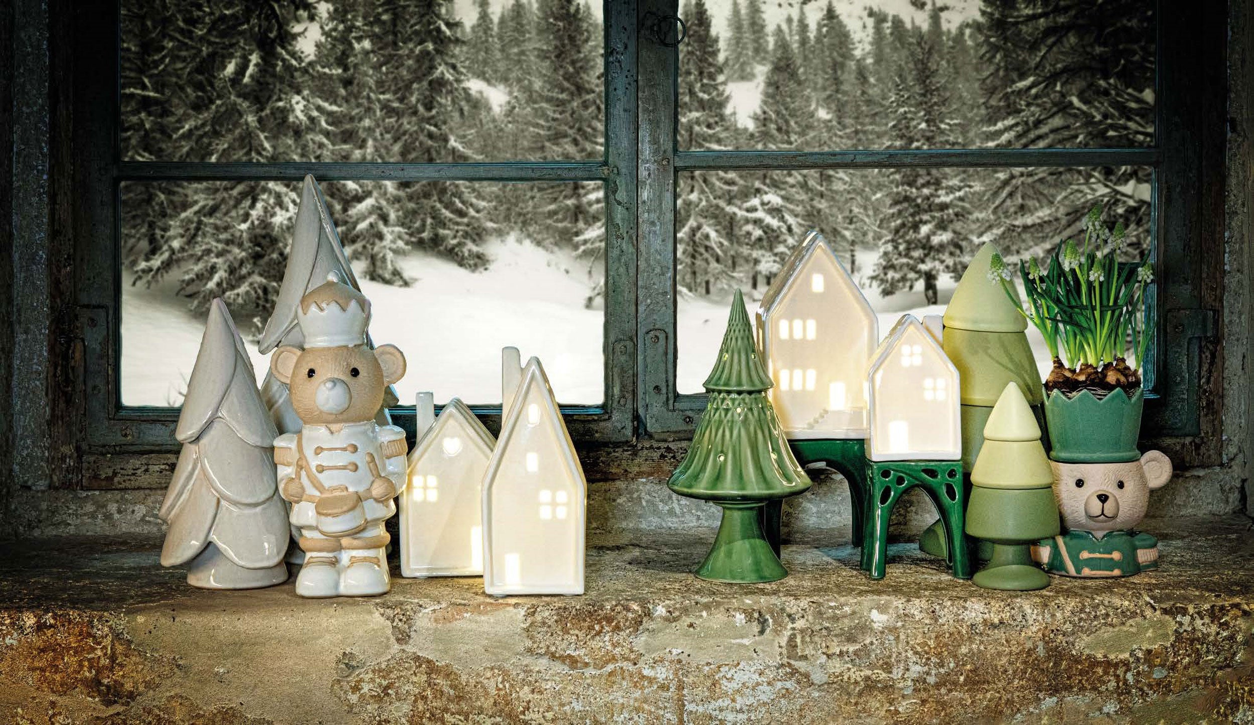 Albero Led Balze, Ilborgo - Gres, 16,8 x 16,8 x 22,4 cm