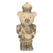 Set da 2, Orso Grigio, Laparata - Ceramica, 6,4 x 6,3 x 15 cm