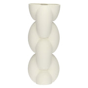 Vaso Deco Catena L, Trama - Ceramica, 15 x 15 x 39,5 cm