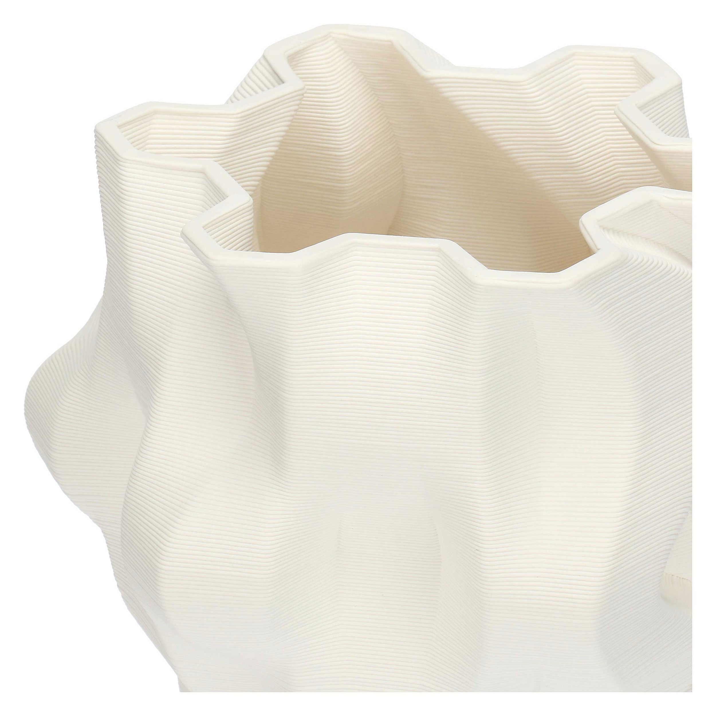 Vaso Deco Origami M, Trama - Ceramica, 23,5 x 23,5 x 20,5 cm