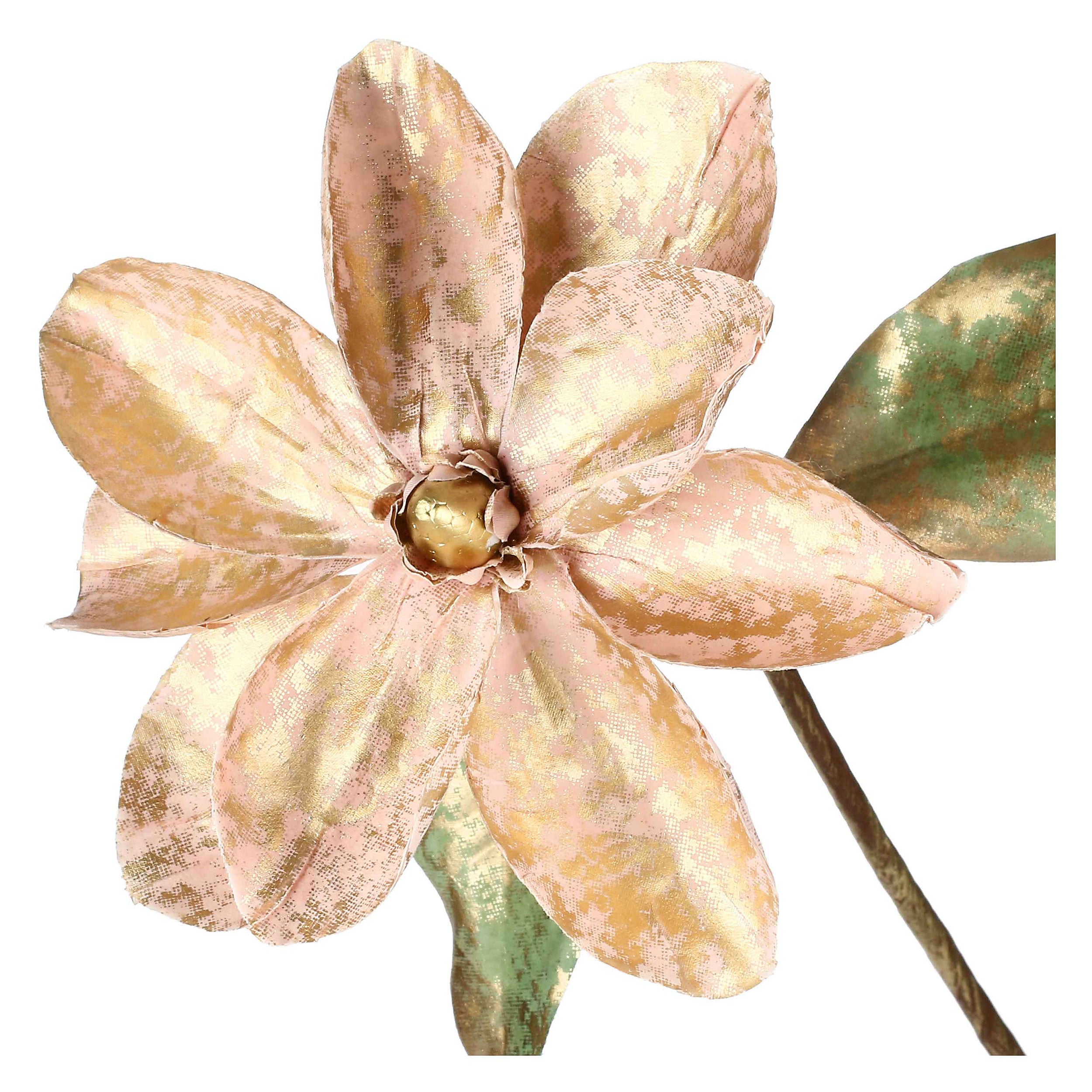 Set da 12, Ramo Magnolia, Antonietta - Tessuto e PVC