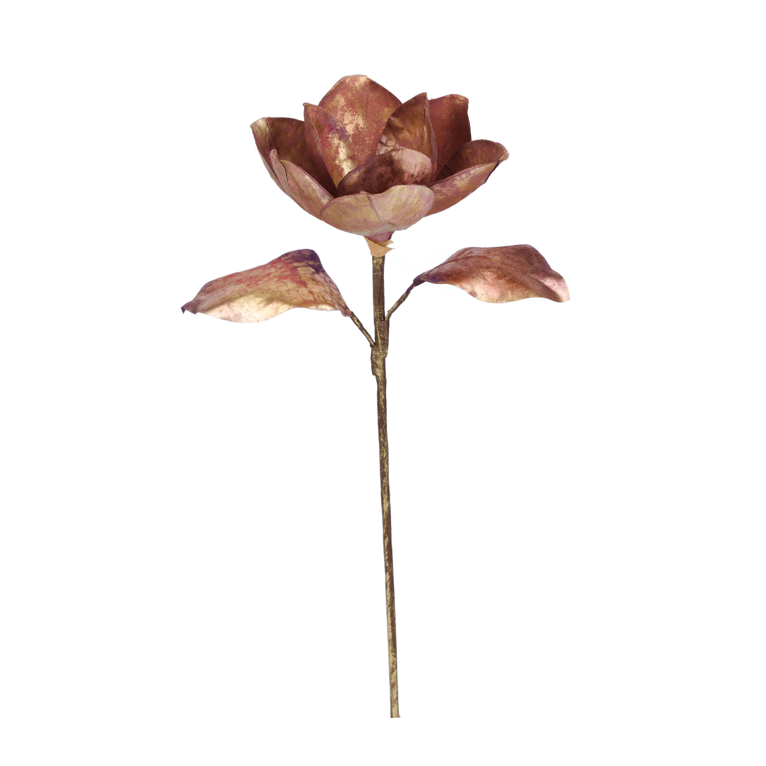 Set da 12, Ramo Magnolia, Antonietta - Tessuto e PVC