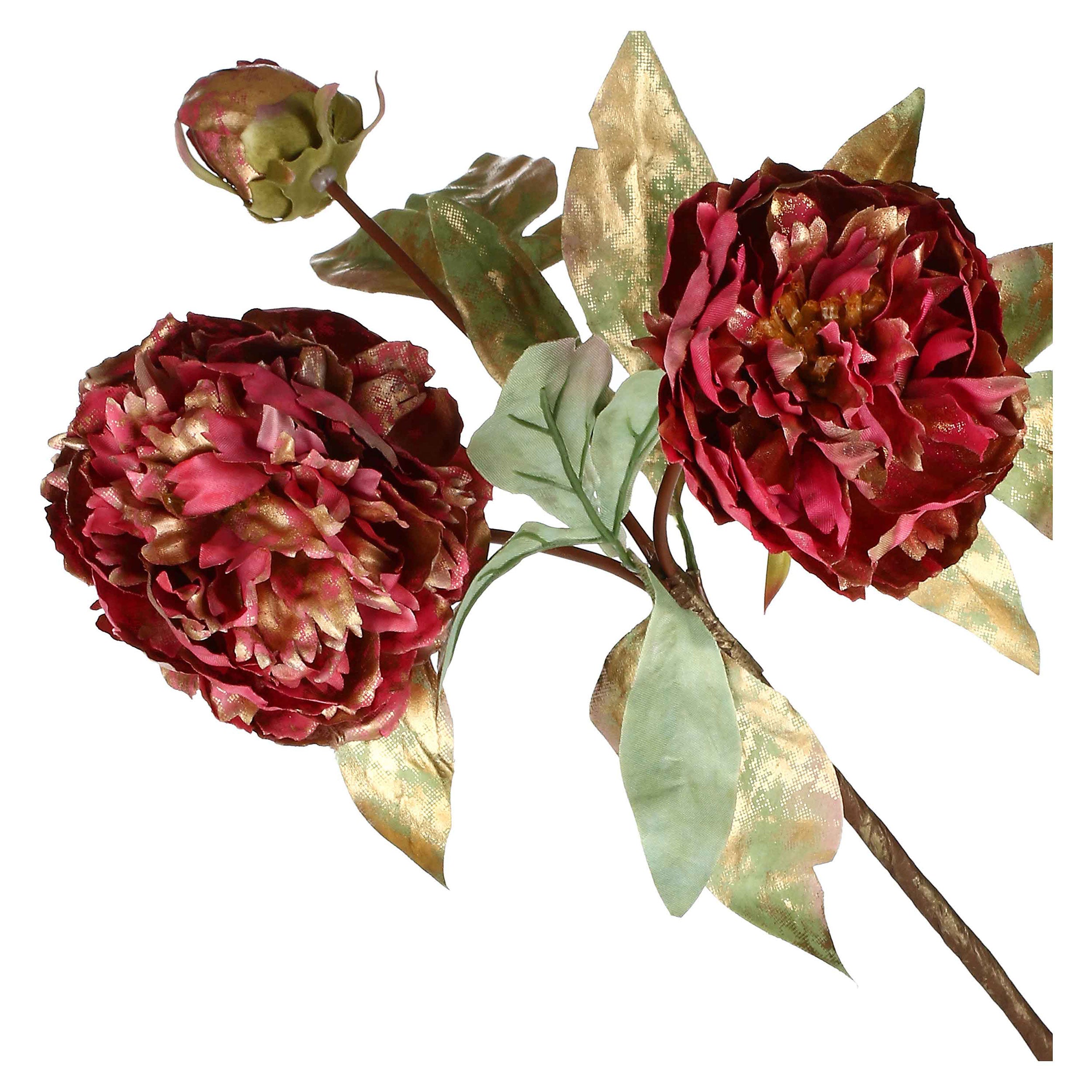 Set da 12, Peonie, Antonietta - Tessuto
