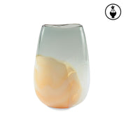 Vaso M, Intonato - Vetro, 16x16x23 cm