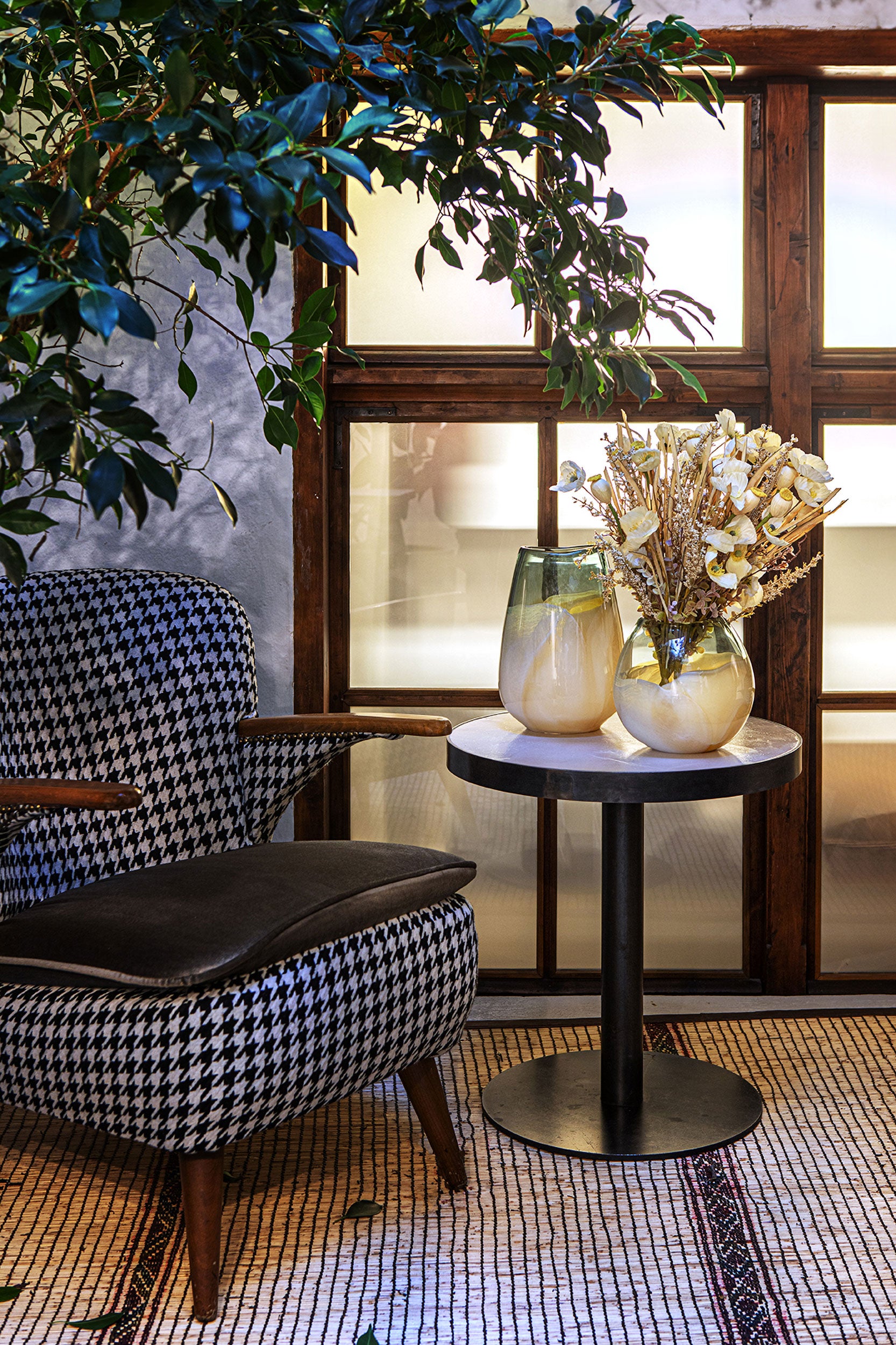 Vaso M, Intonato - Vetro, 16x16x23 cm