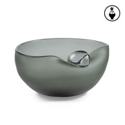 Vaso Basso, Misciolgo - Vetro, 22x22x12 cm