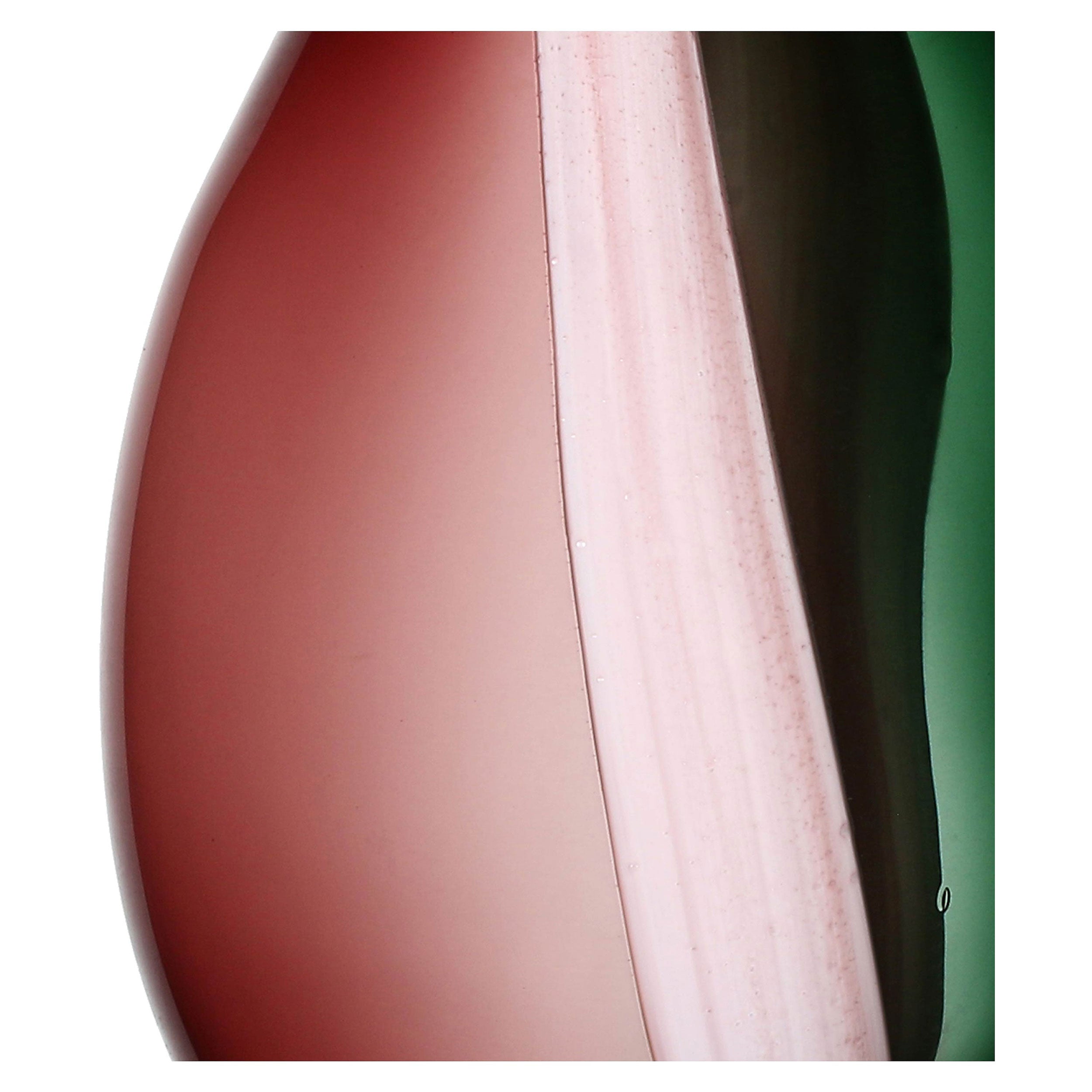 Vaso Rosa M, Sullatela - Vetro, 20x12x30,5 cm