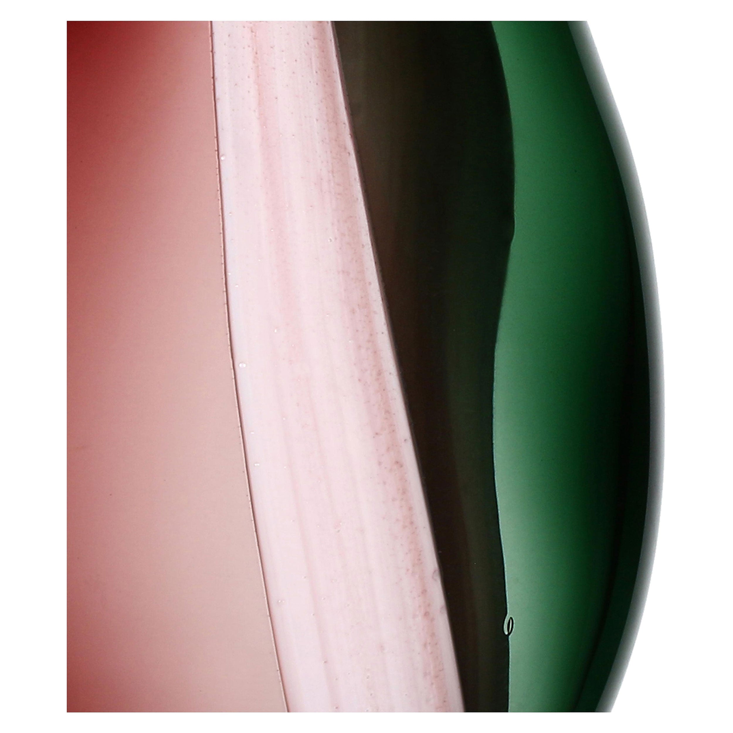 Vaso Rosa M, Sullatela - Vetro, 20x12x30,5 cm