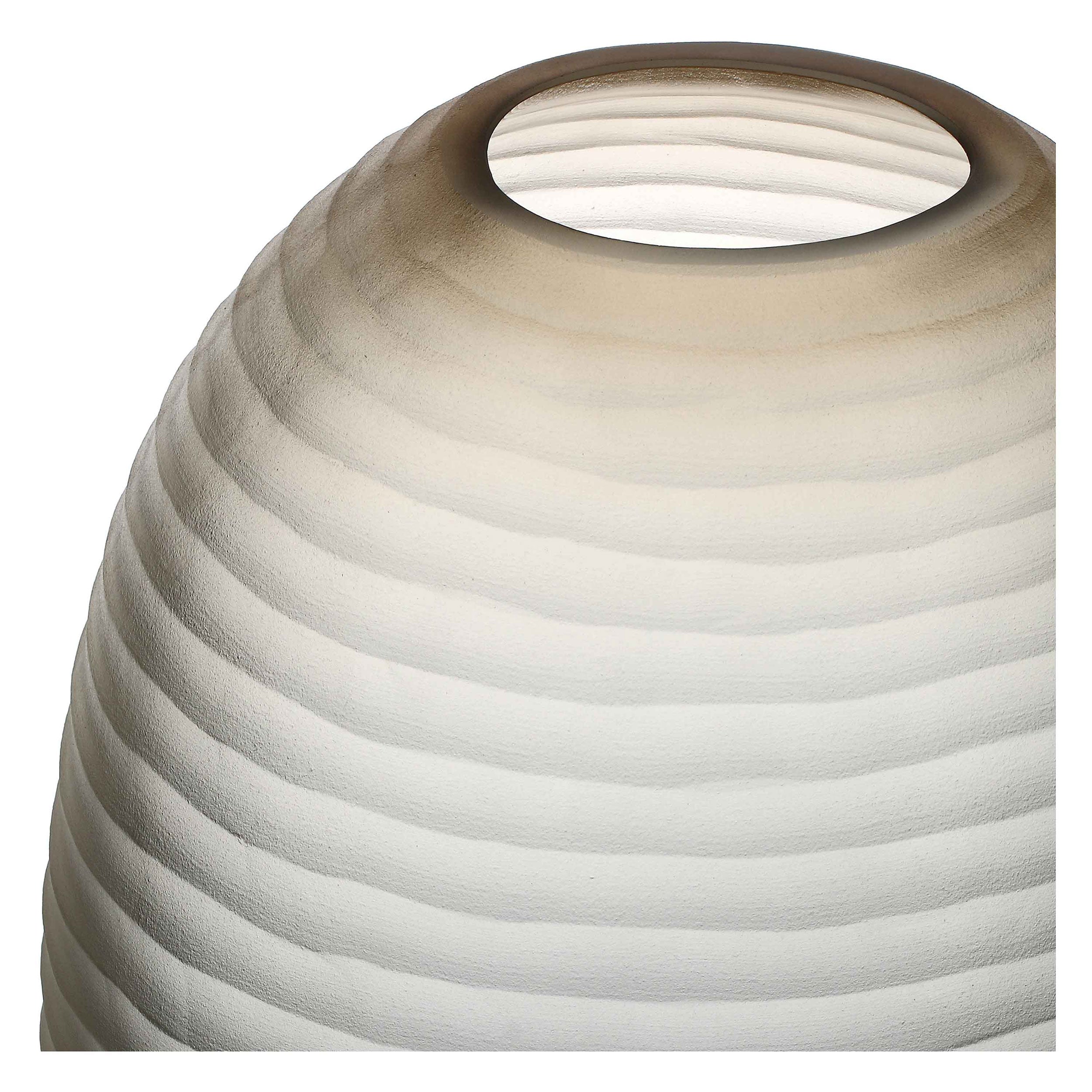 Vaso L, Striati - Vetro, 26x24x38 cm