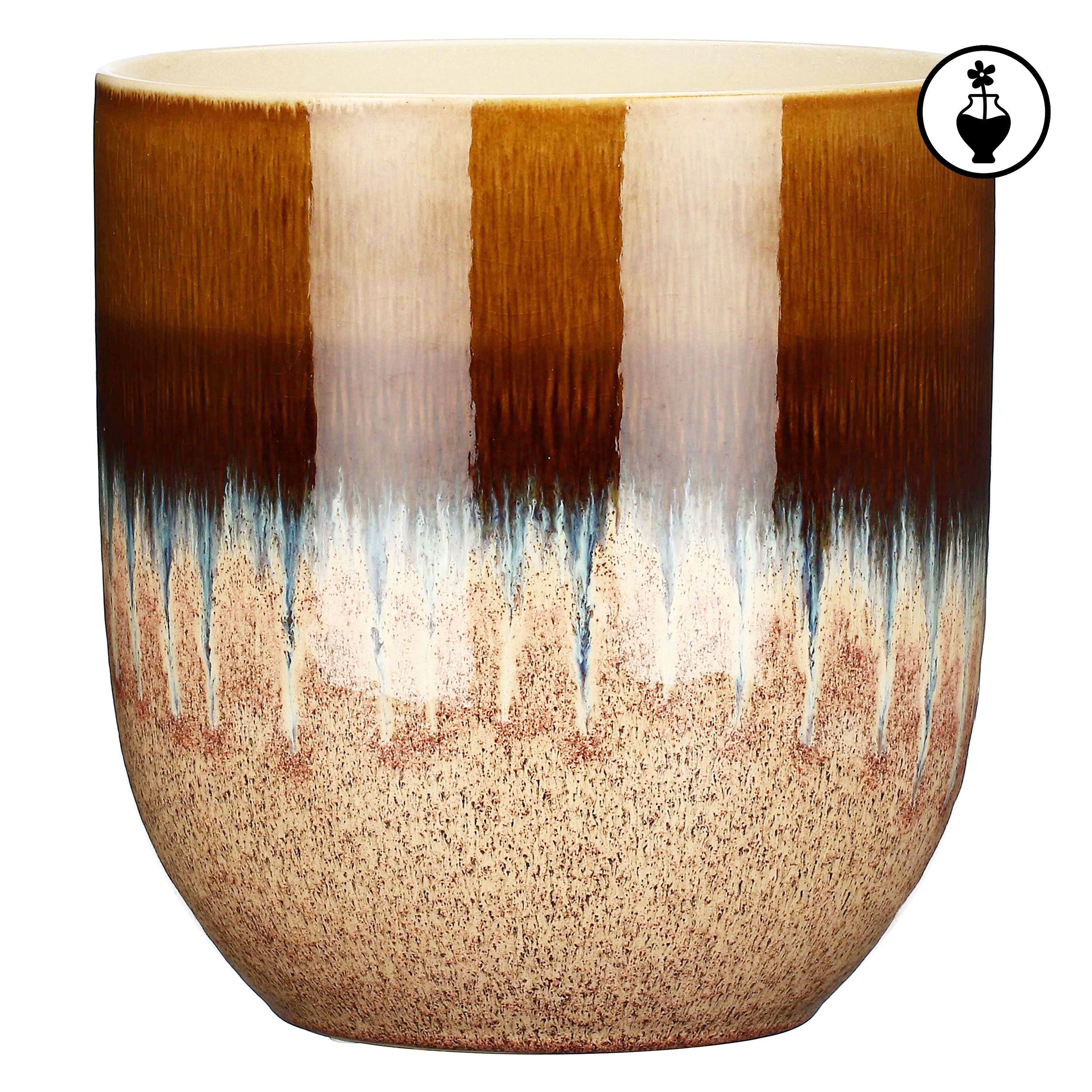 Cachepot L, Introterra - Ceramica, 20 x 20 x 22,2 cm