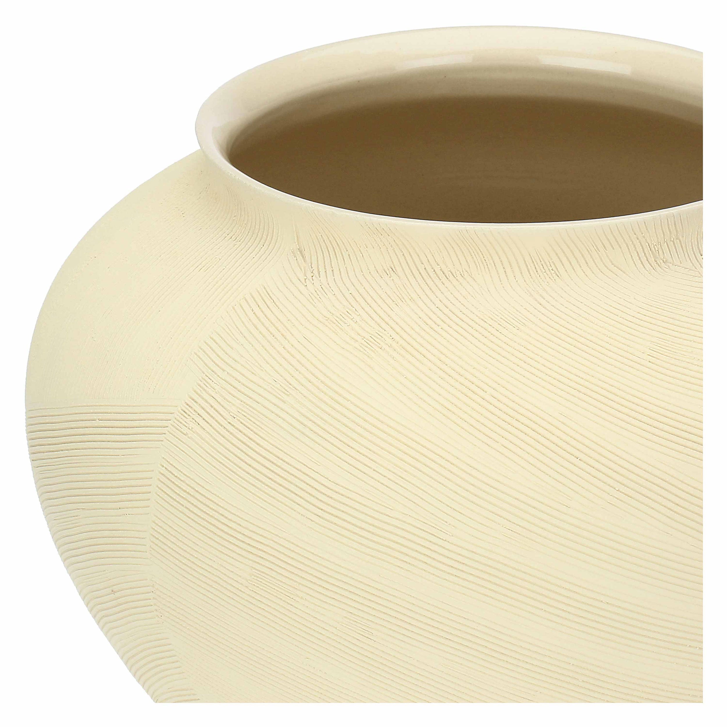 Vaso L, Sulledune - Ceramica, 28,5 x 28,5 x 22 cm