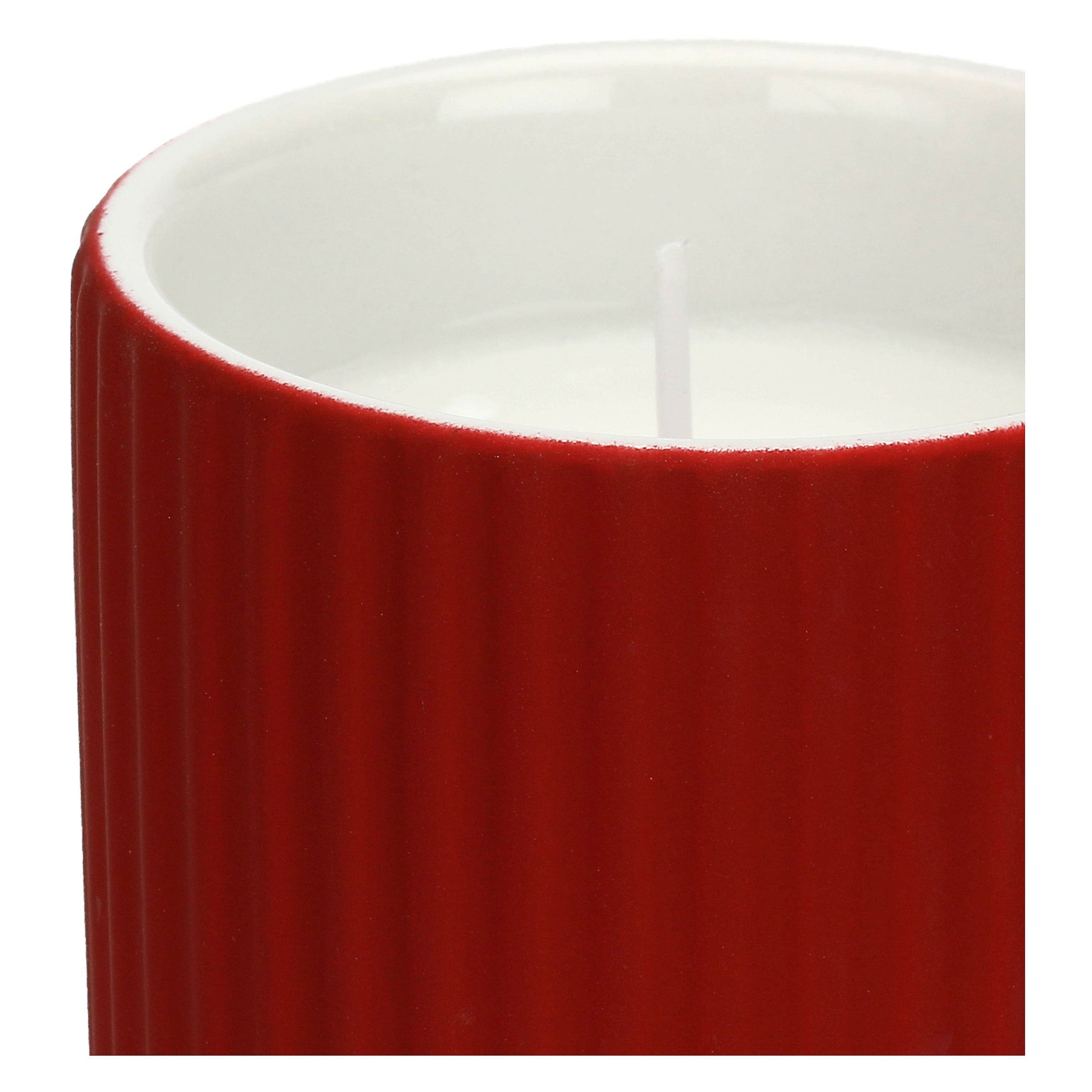Candela Rossa S, Sofficeluce - Ceramica, 7,5x7,5x7,5 cm