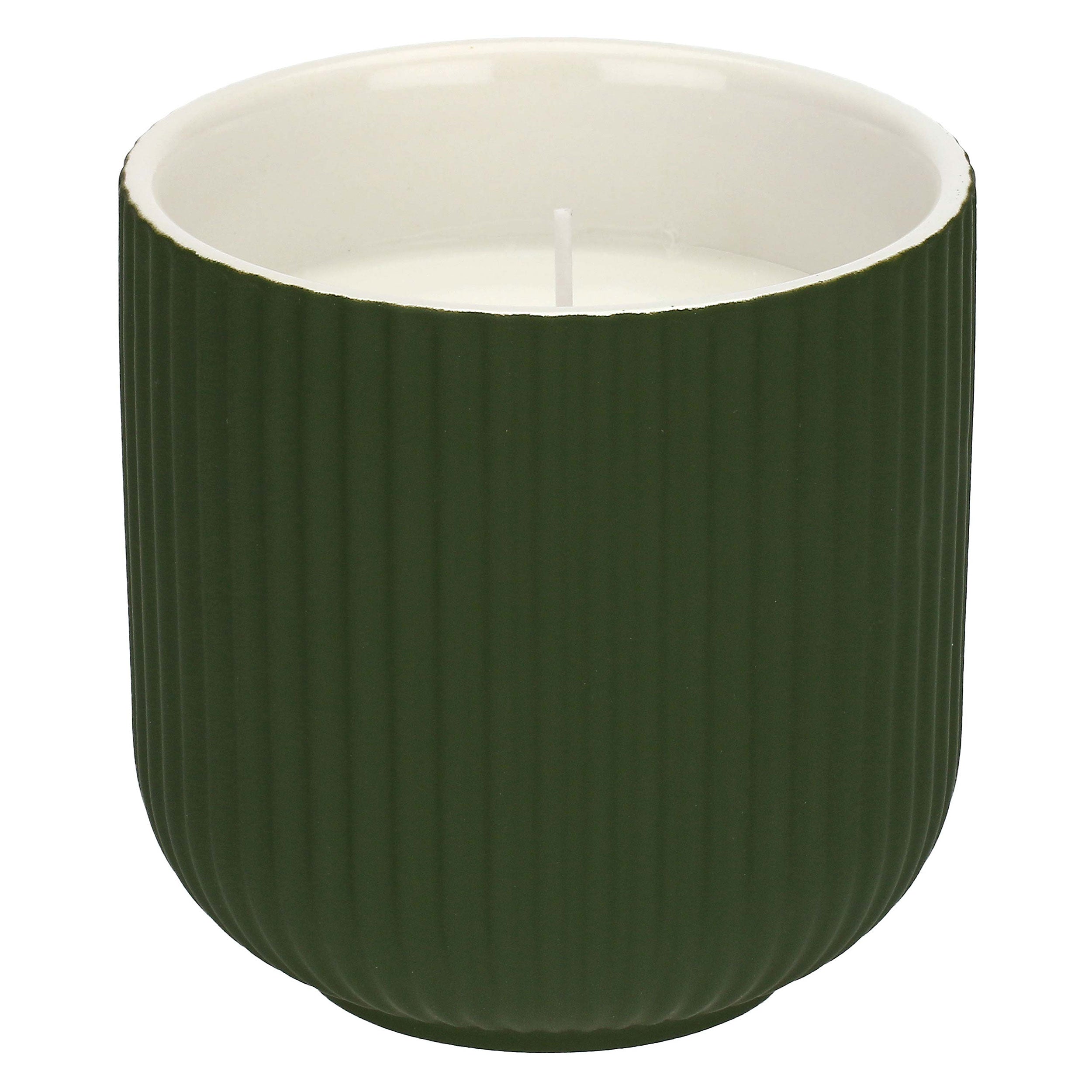Candela Verde L, Sofficeluce - Ceramica, 11 x 11 x 11 cm