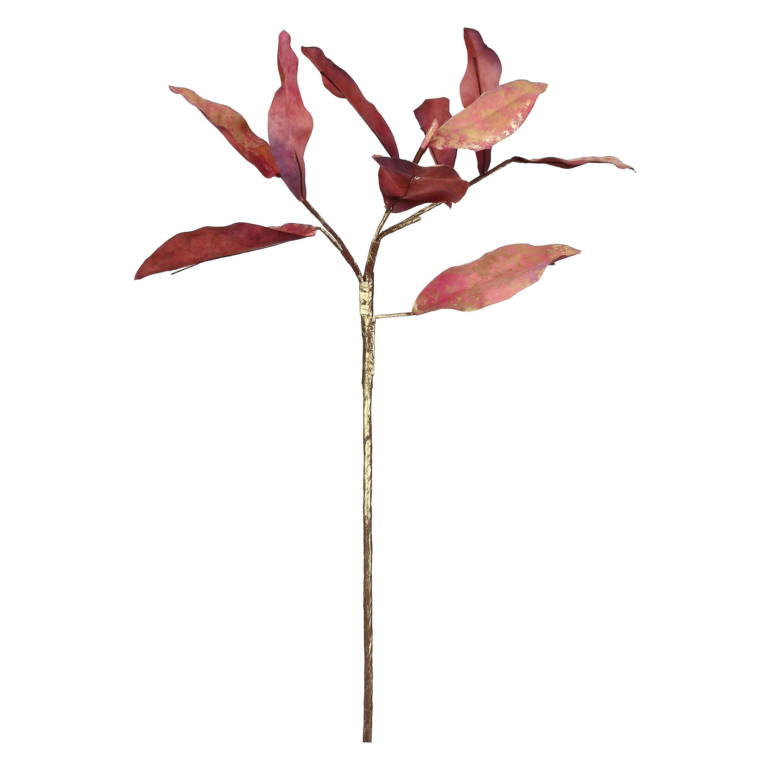 Set da 12, Ramo Magnolia, Antonietta - Tessuto e PVC