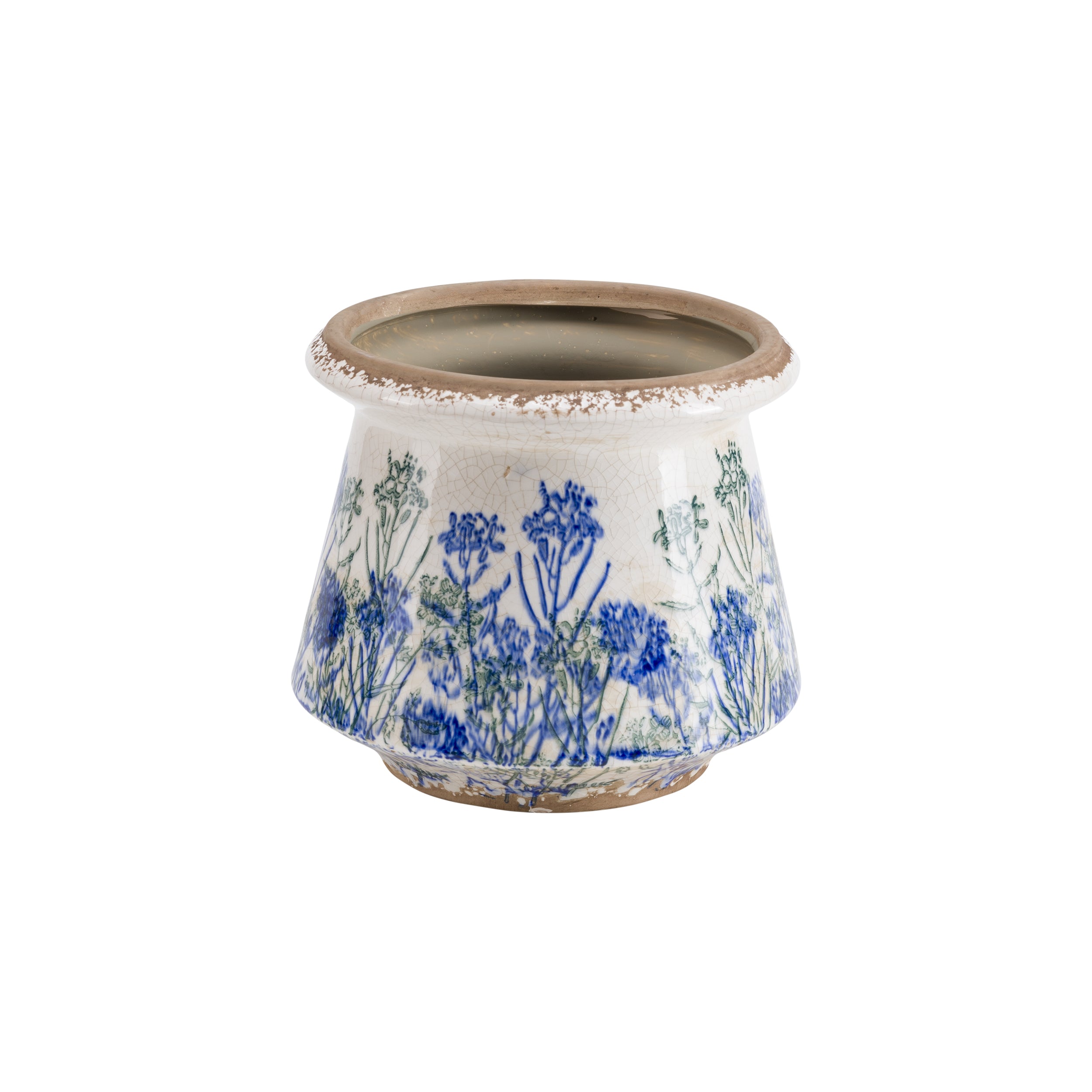 Cachepot L, Eden - Ceramica, 20,5x20,5x18 cm