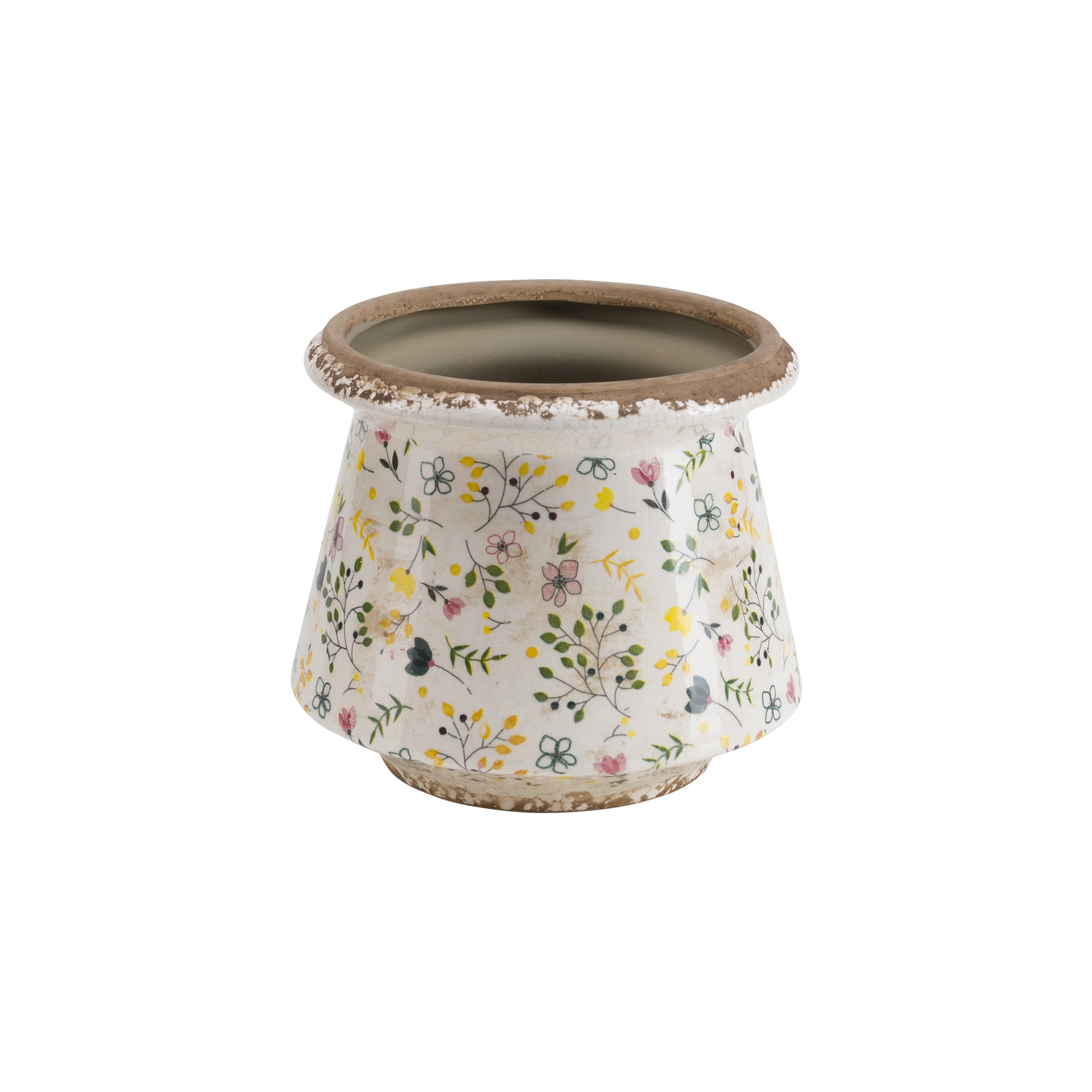 Cachepot L, Eden - Ceramica, 20,5x20,5x18 cm