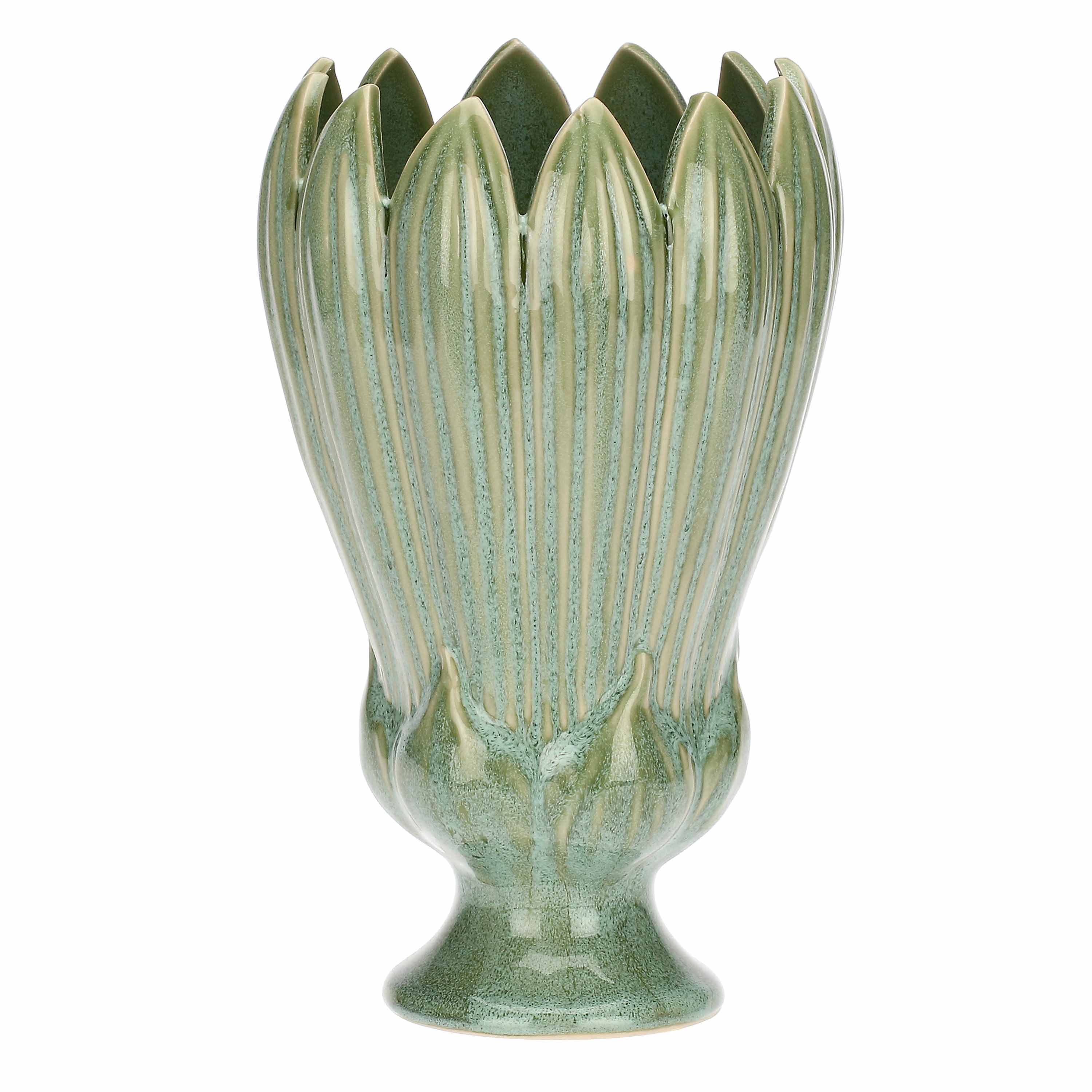 Vaso Crocus - Gres, design elegante in ceramica effetto gres per arredo casa e giardino