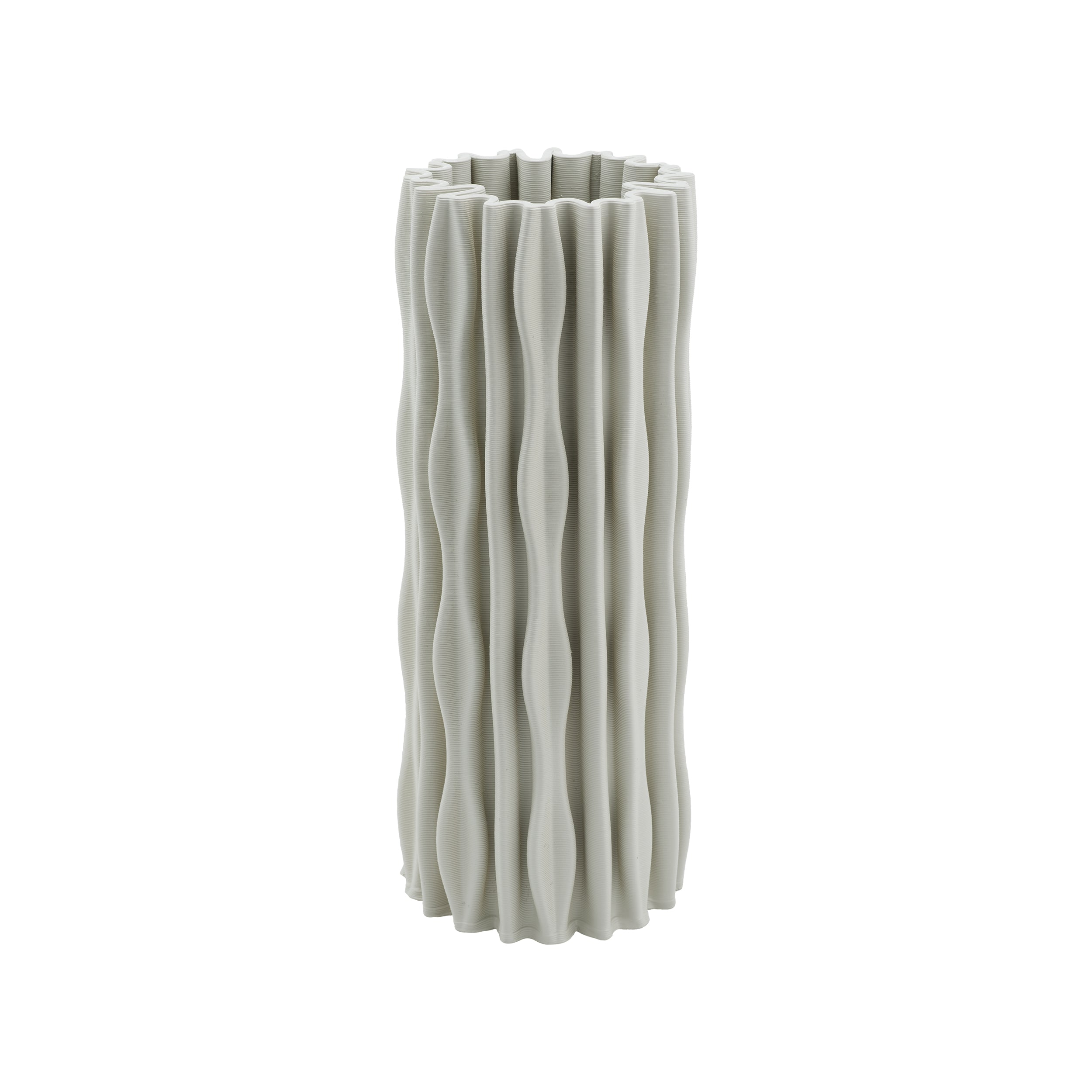 Vaso M, Atena - Ceramica, 13x13x33 cm