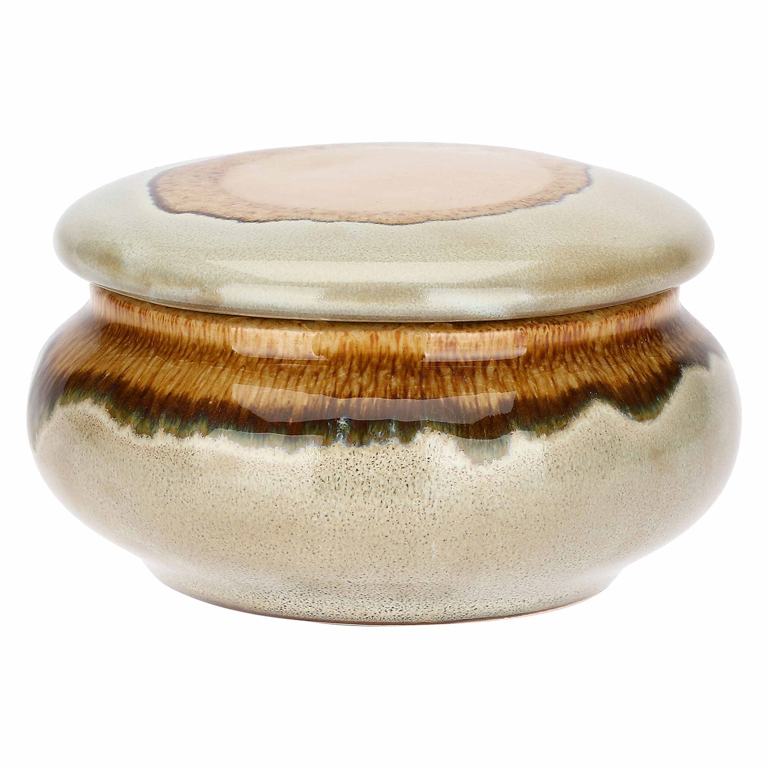 Candela Marronecoperchio, Dalmondo - Gres e Cera, Total: 12,5x12,5x7 cm
