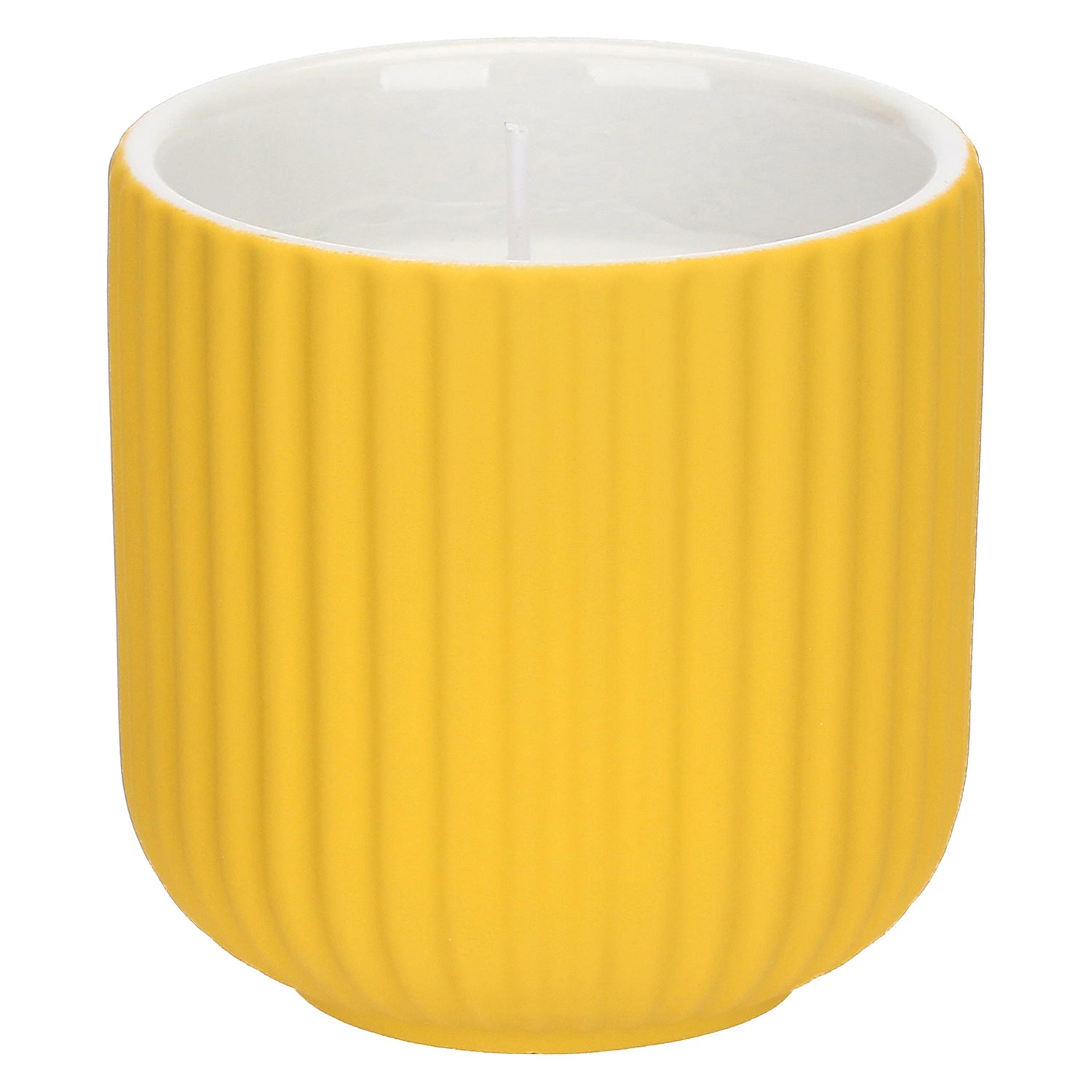 Candela Gialla S, Sofficeluce - Gres e Cera, 7,5x7,5x7,5 cm
