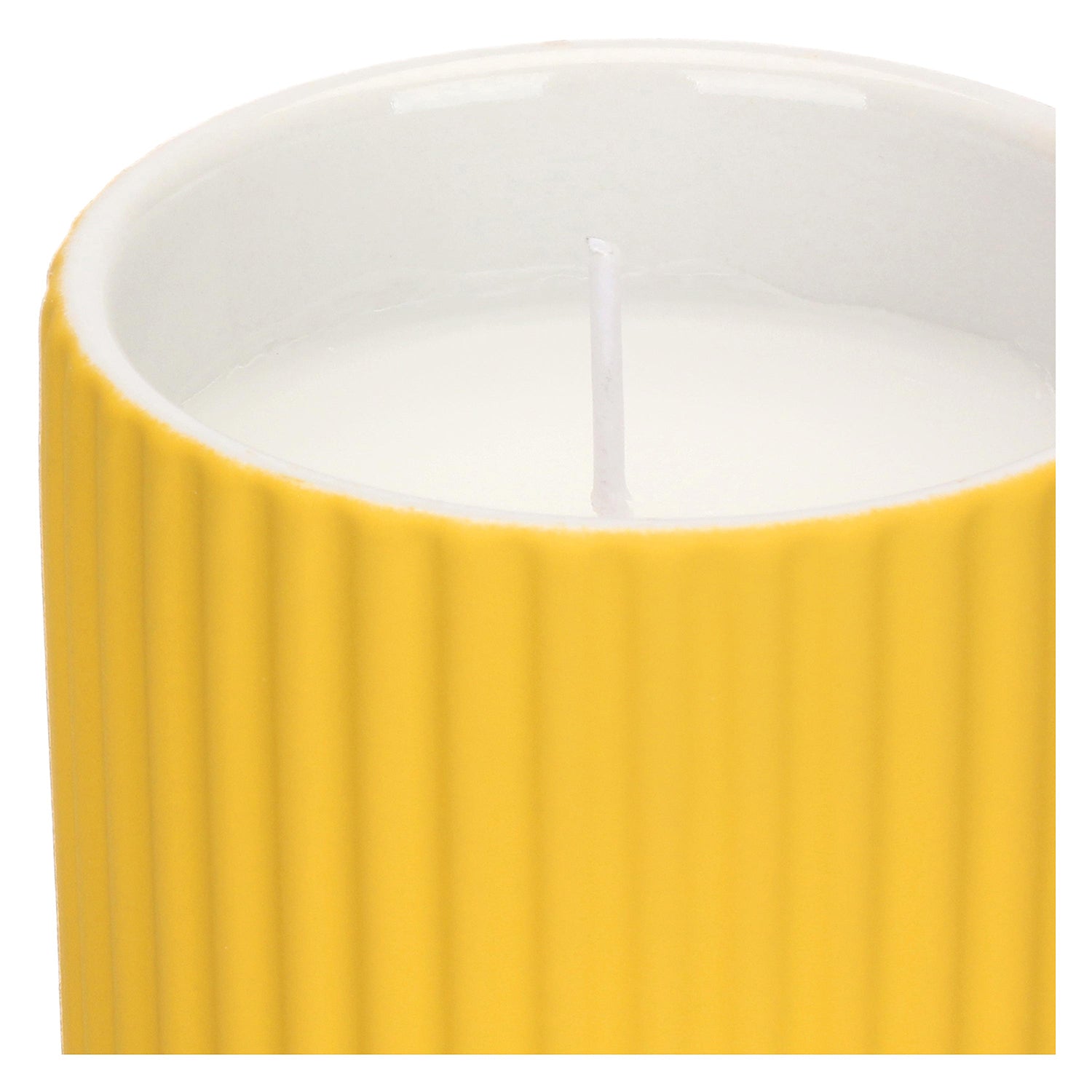 Candela Gialla S, Sofficeluce - Gres e Cera, 7,5x7,5x7,5 cm