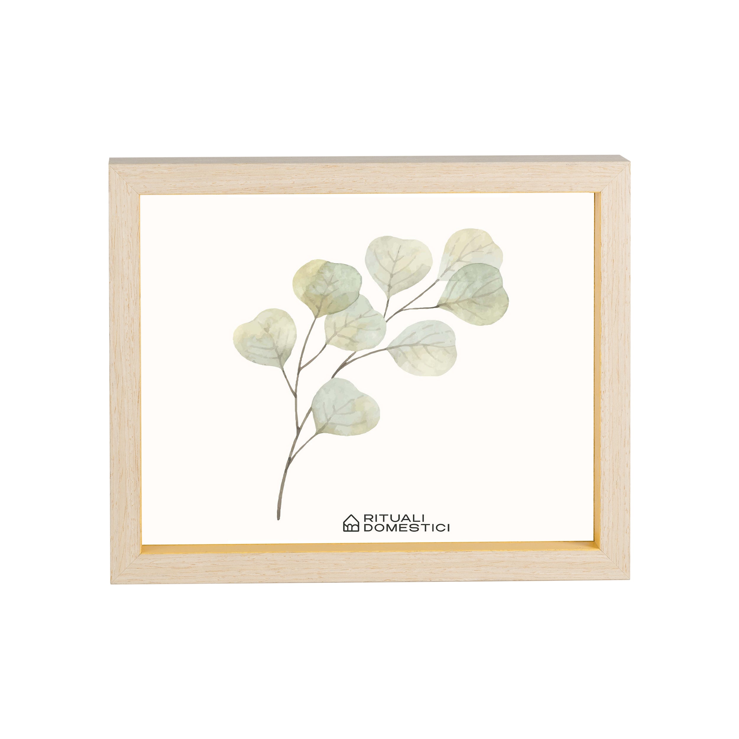Portaf Double Giallo, Senzafiltri - Legno, vetro, 21x4x26 cm