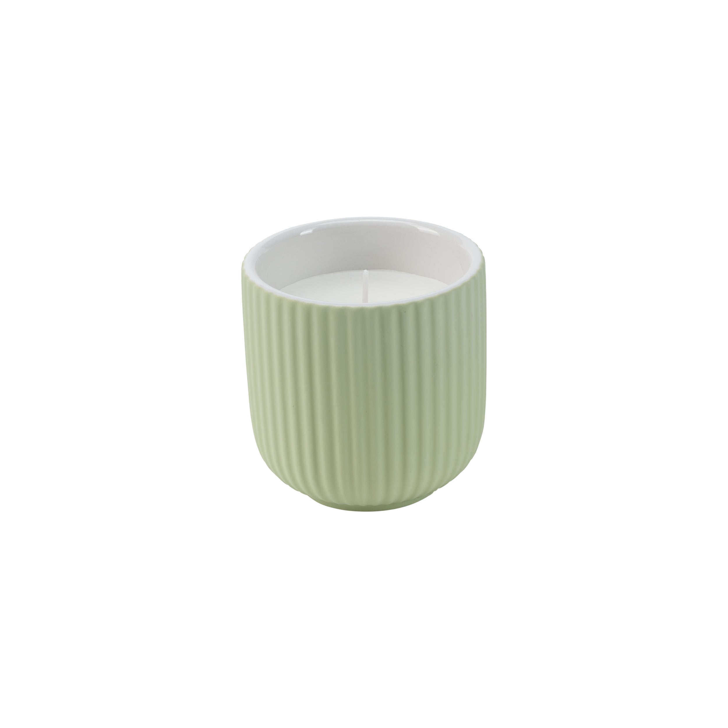Candela Verde M, Sofficeluce - Gres e Cera, 9x9x9 cm