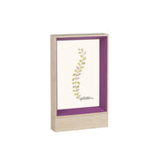 Pink Photo Frame, Senzafiltri - Wood, glass, 12x3x20 cm