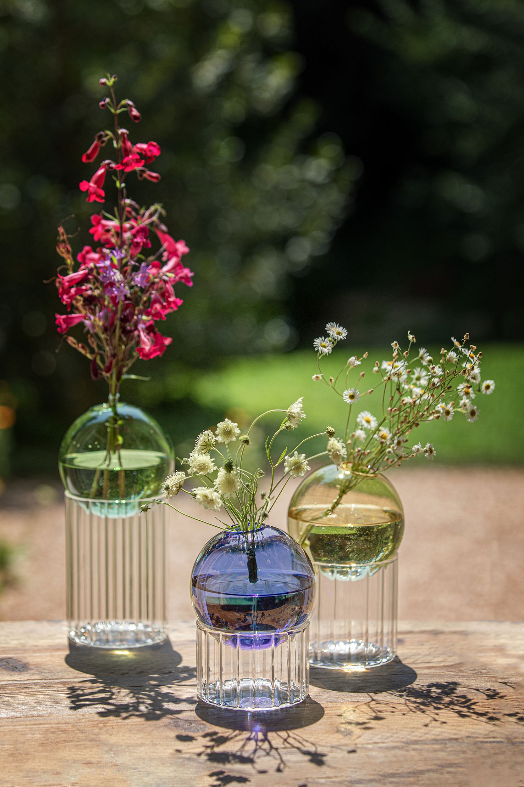 Vaso Basso Giallo, Allacorte - Vetro Borosilicato, 10x10x14 cm