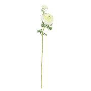 Set da 12, Ranuncolo Pompon, Fiorile - Poliestere, ferro, 72 cm