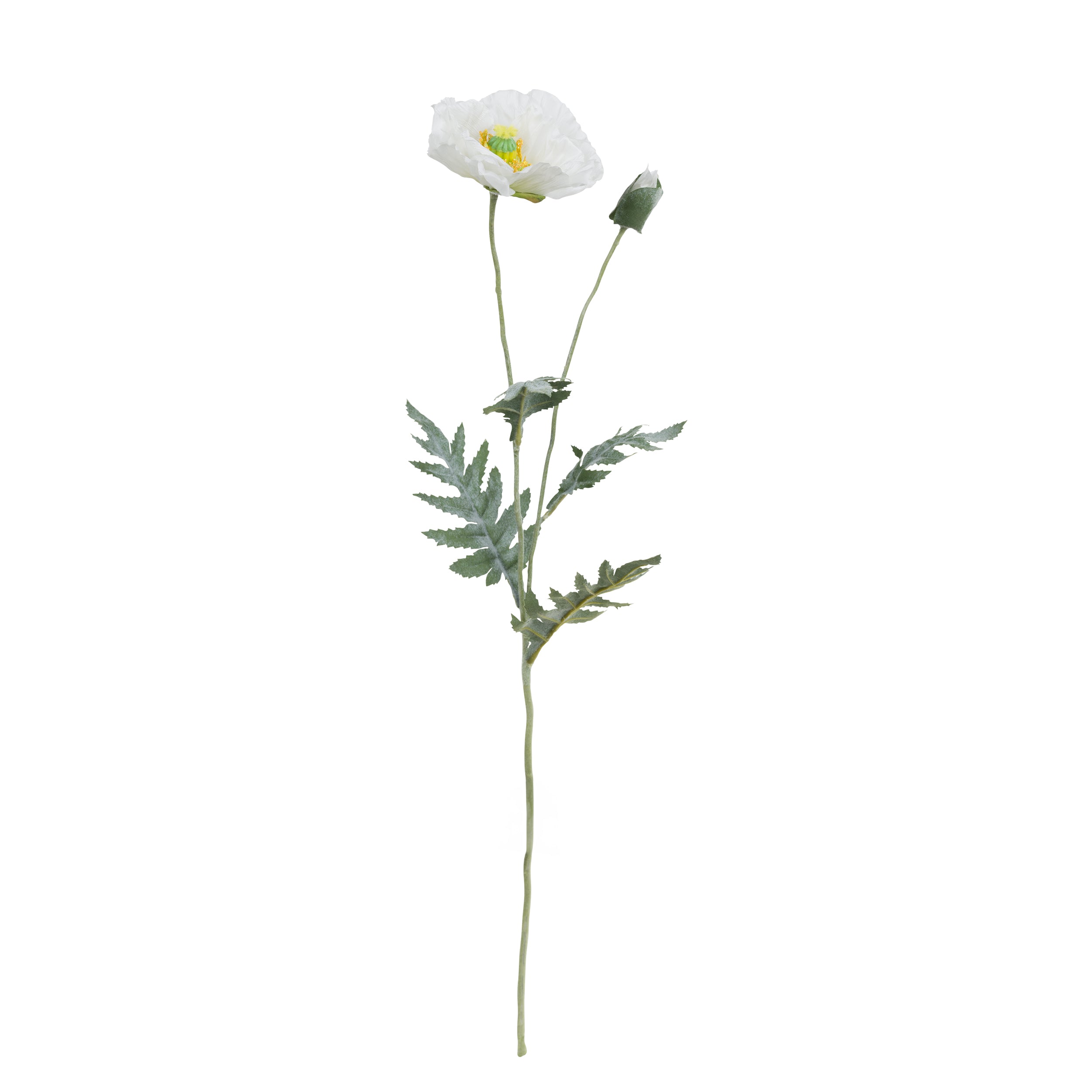 Set da 12, Papavero, Fiorile - Poliestere, ferro, 72 cm