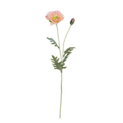 Set da 12, Papavero, Fiorile - Poliestere, ferro, 72 cm