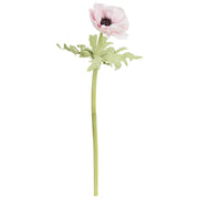 Set da 12, Anemone Rosa, Fiorile - Poliestere, ferro, 50 cm