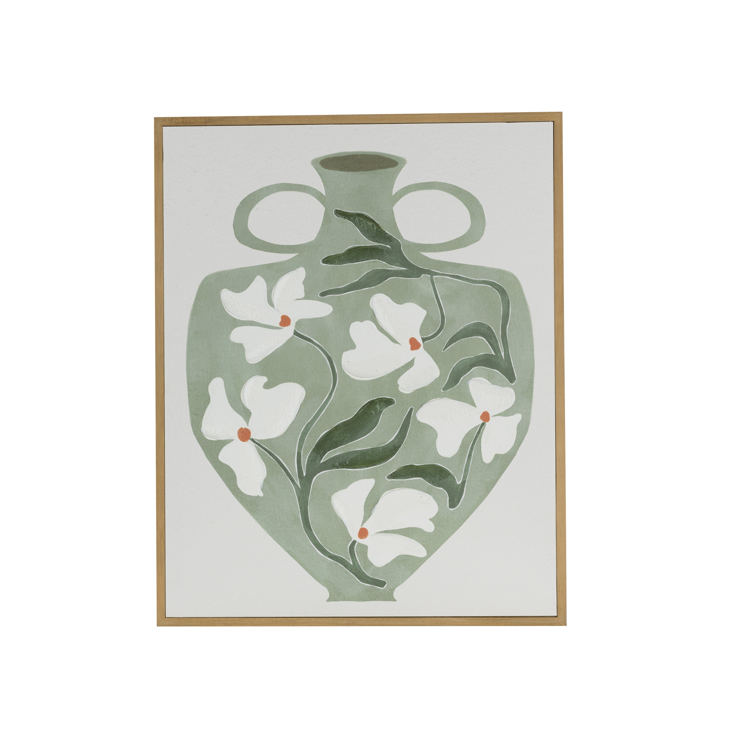 Anfora Fiori, Soqquadro - Legno, 40x50 cm