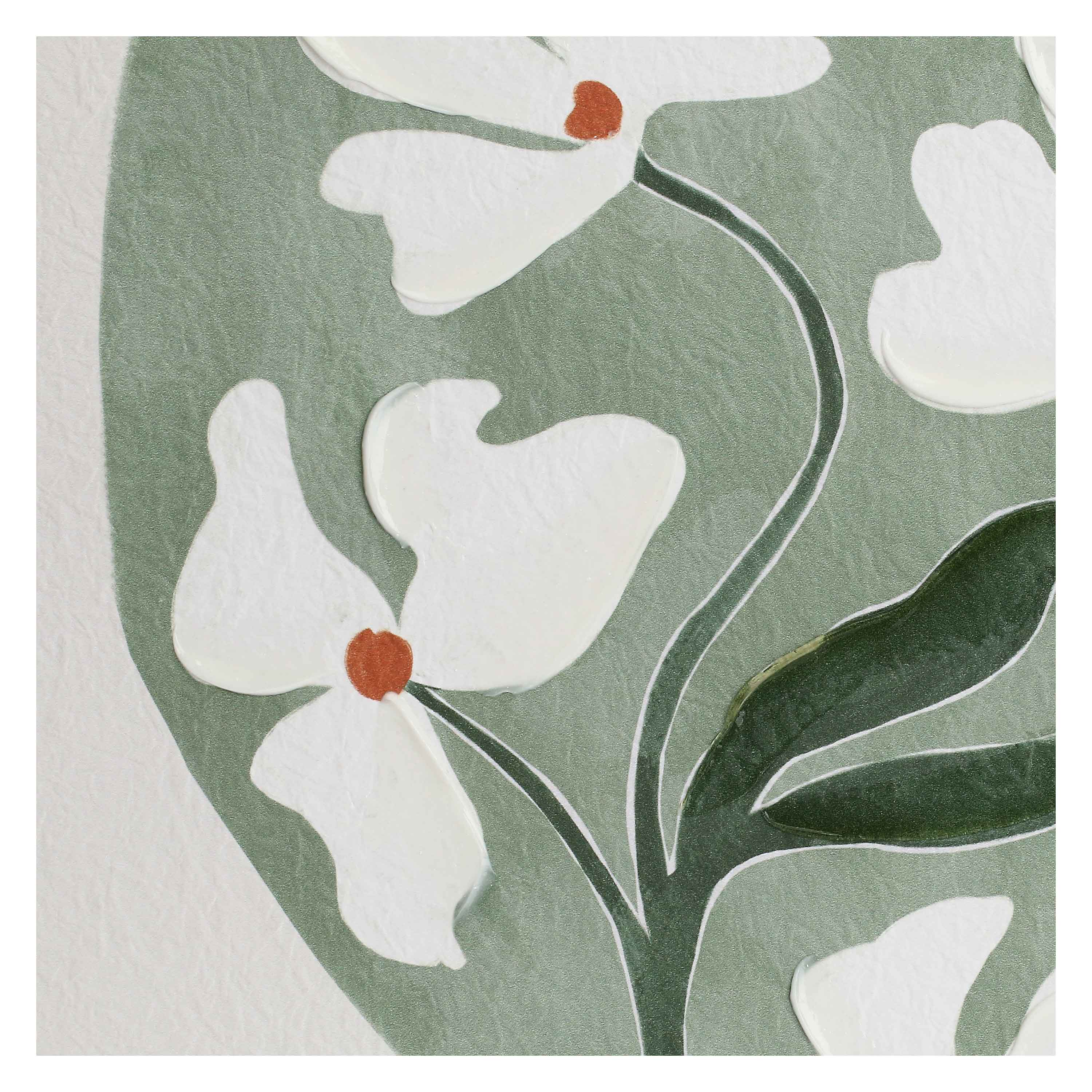 Anfora Fiori, Soqquadro - Legno, 40x50 cm
