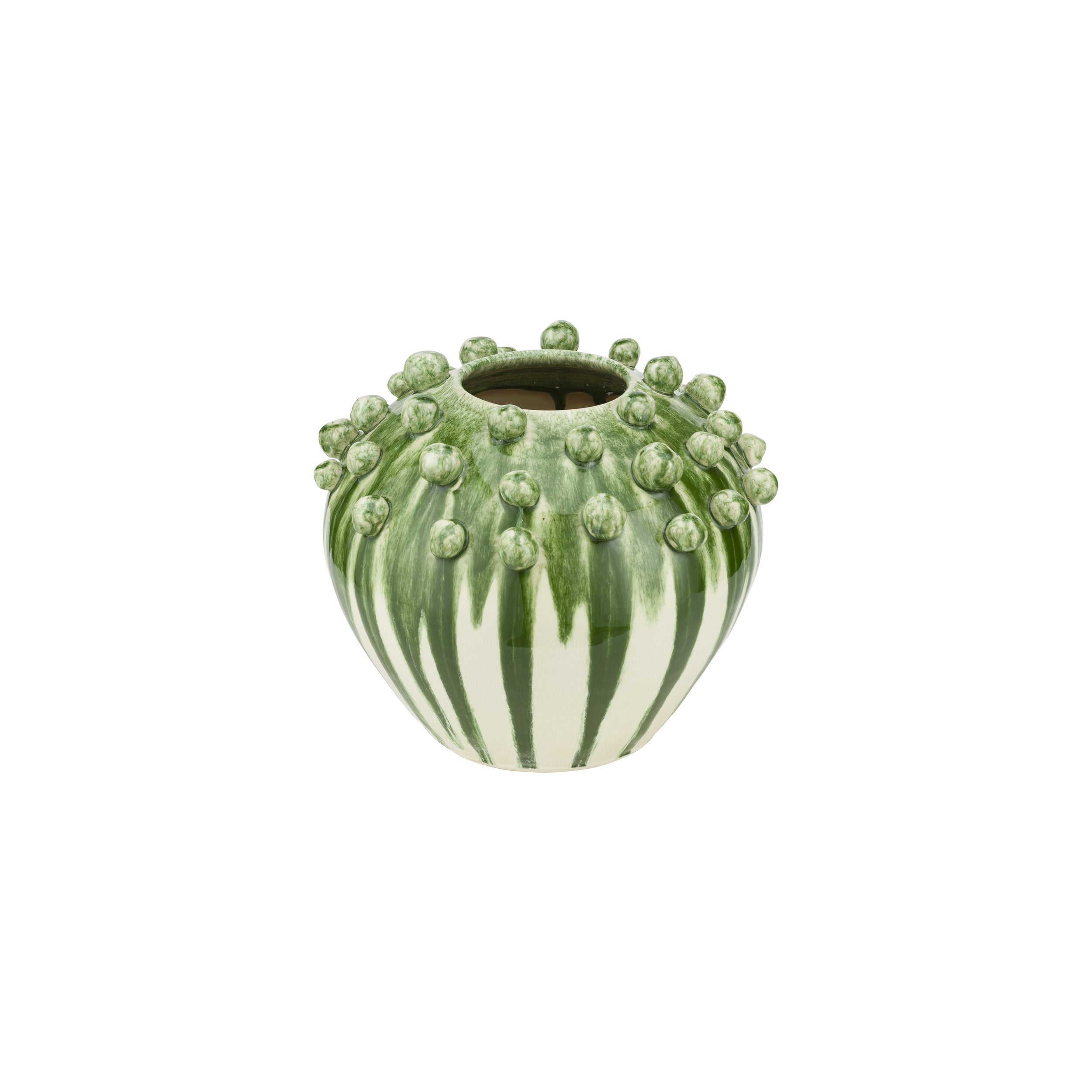 Vaso Deco L Bianco, Reginaldo - Terracotta, 23x18,5x20 cm