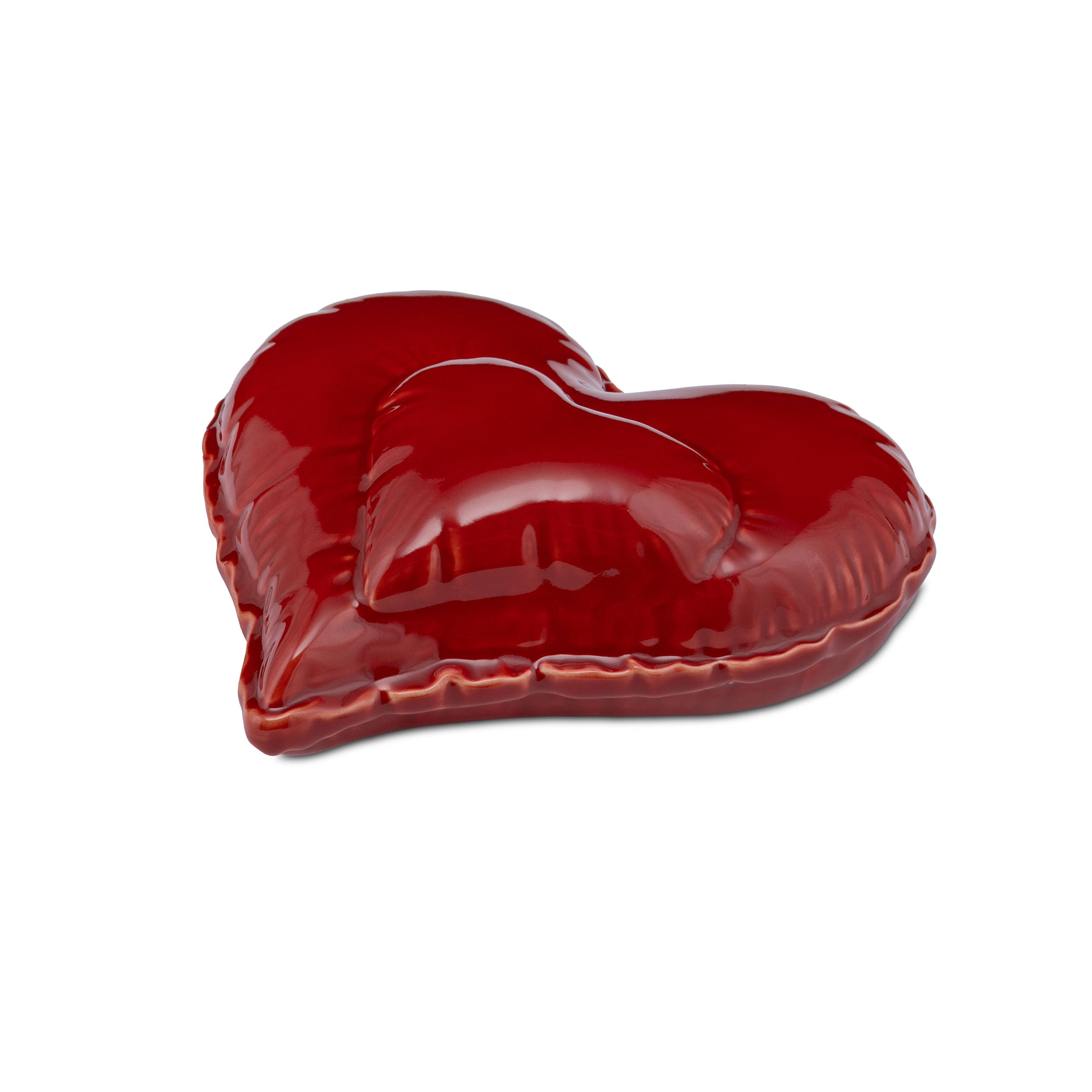 Set da 2, Decorazione Cuore, Nonmisgonfio - Ceramica, M