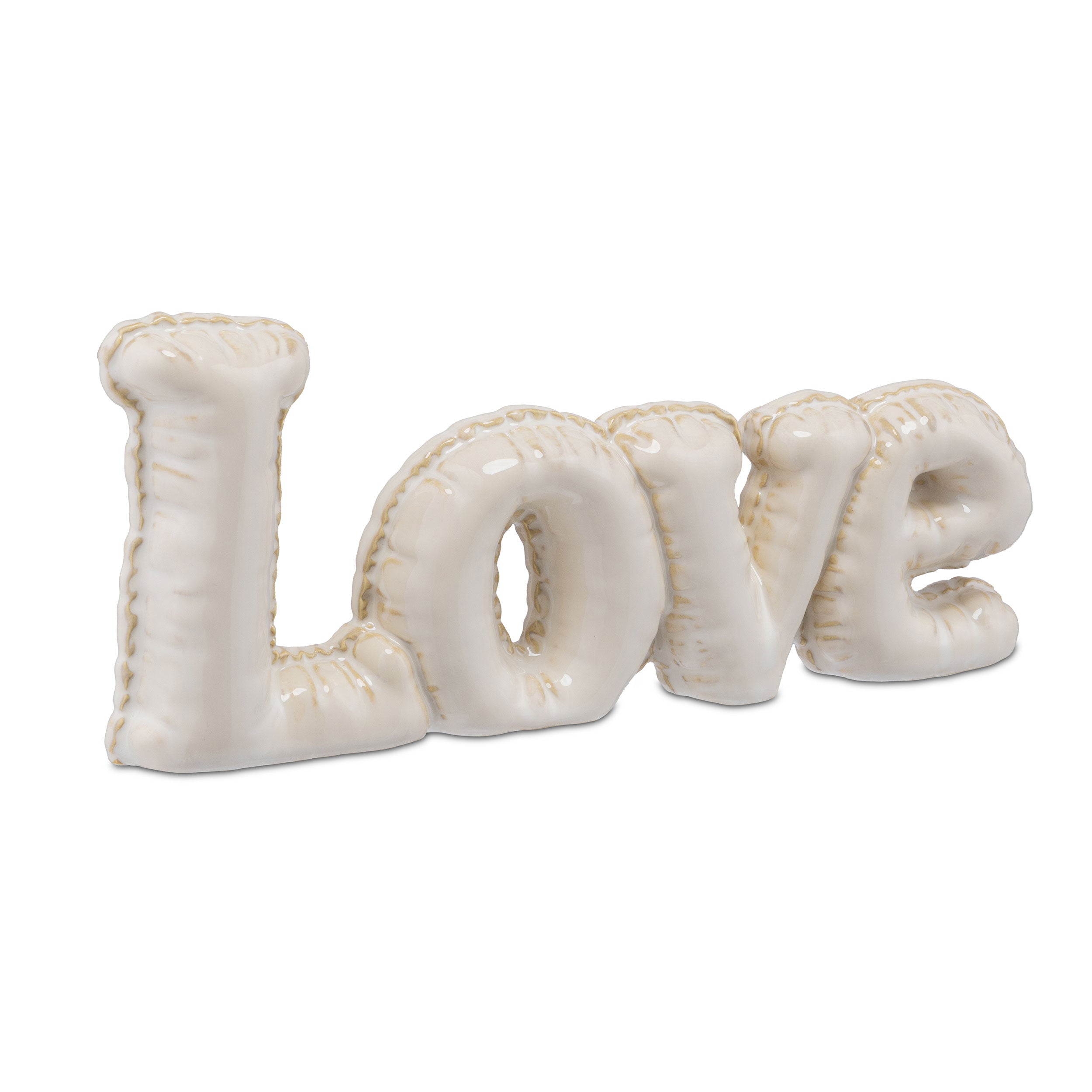 Set da 2, Decorazione Love, Nonmisgonfio - Ceramica