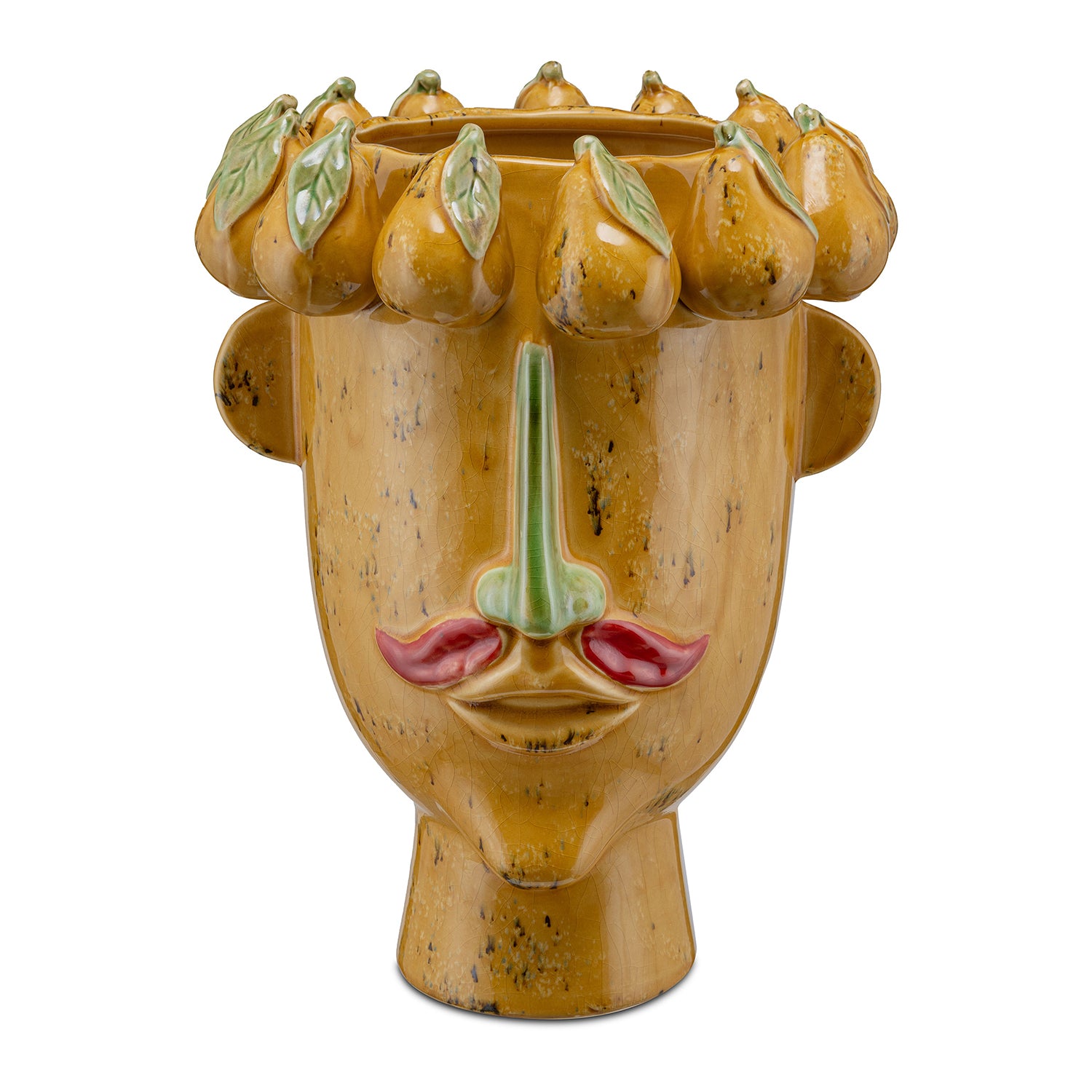 Vaso Pere, Arciboldo - Porcellana, 26,2x26,2x37