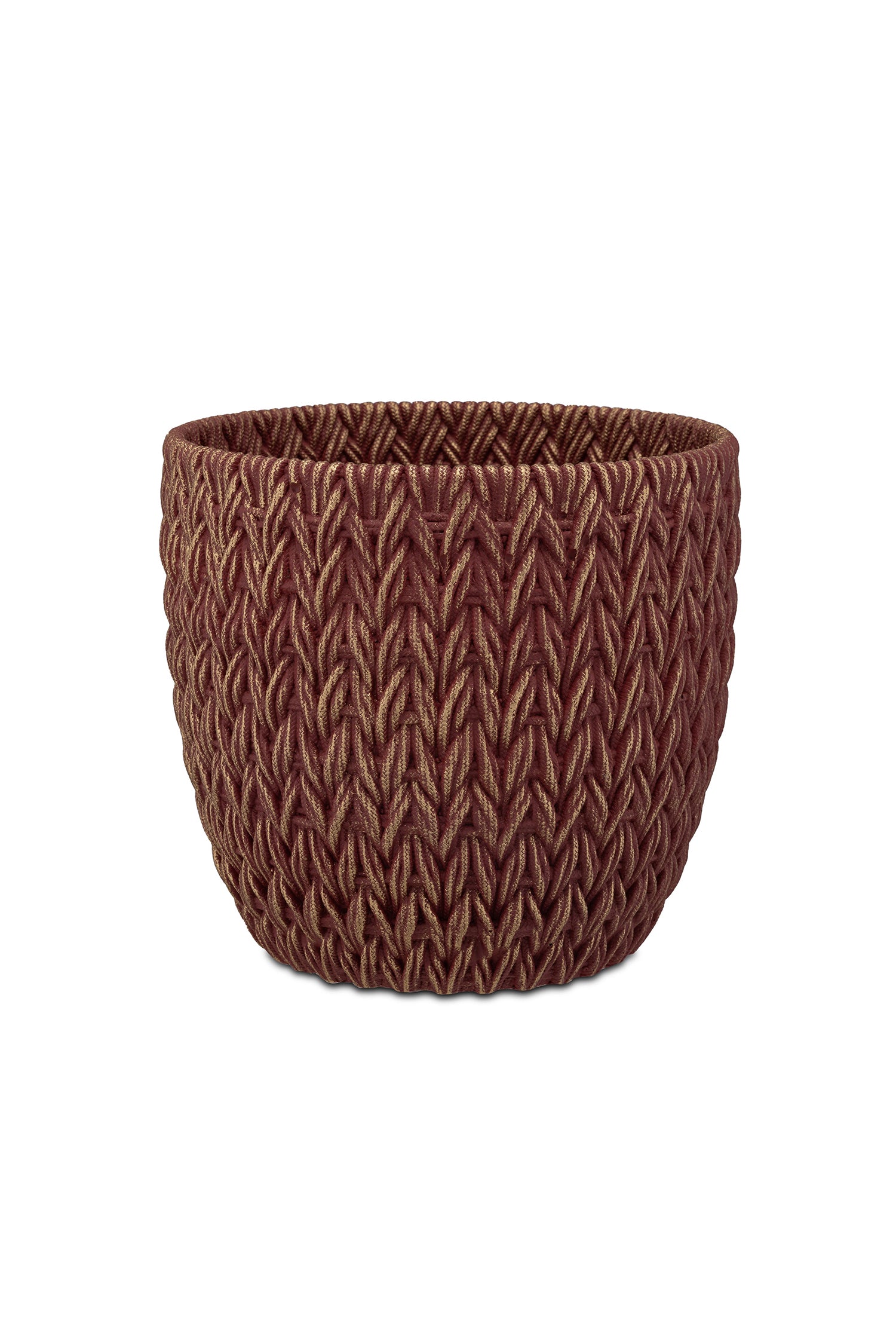 Cachepot L, Doppiamaglia - Cemento, 20x20x18,5
