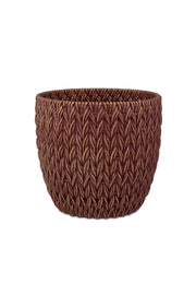 Cachepot L, Doppiamaglia - Cemento, 20x20x18,5