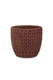 Set da 2, Cachepot M, Doppiamaglia - Cemento, 16,8x16,8x15,5